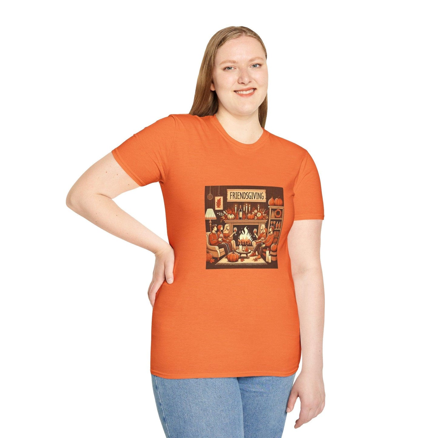 Friendsgiving Vibes - Gather & Give Thanks! š·š Unisex T-Shirt - Whippie's