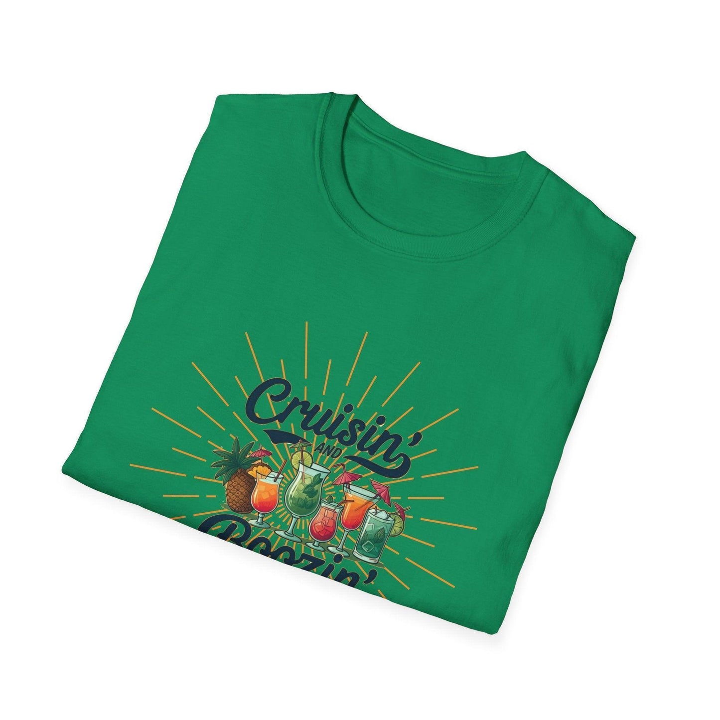 Cruisin' and Boozin Unisex Tee ๐ณ๏ธ๐น - Whippie's