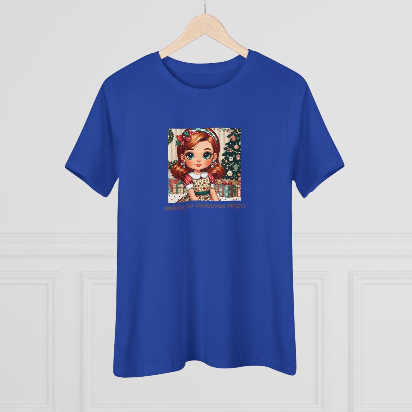 Waiting for Christmas Magic! - Women's Softstyle Tee - Whippie's