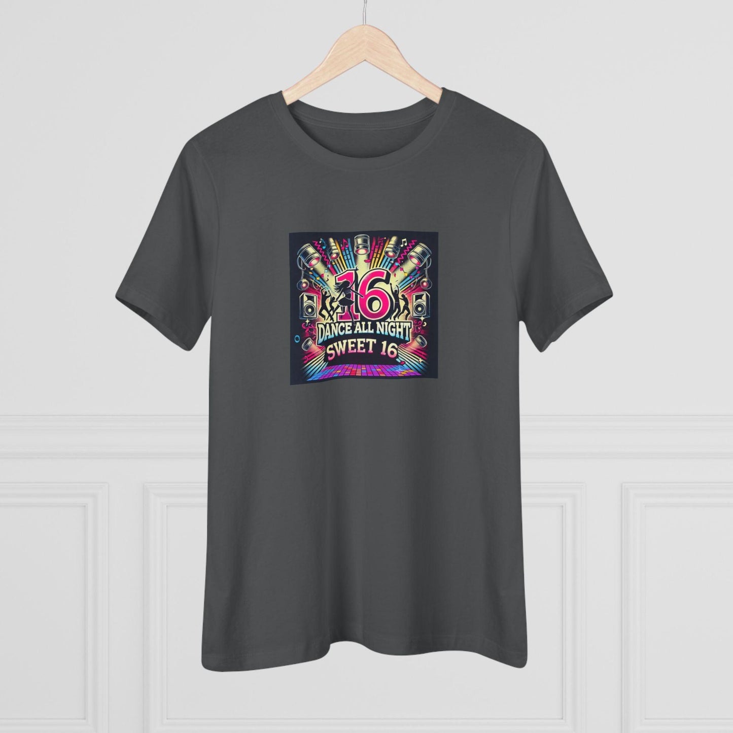 Dance All Night Sweet Sixteen - Party Time! 🎉 - Women's Softstyle Tee - Whippie's