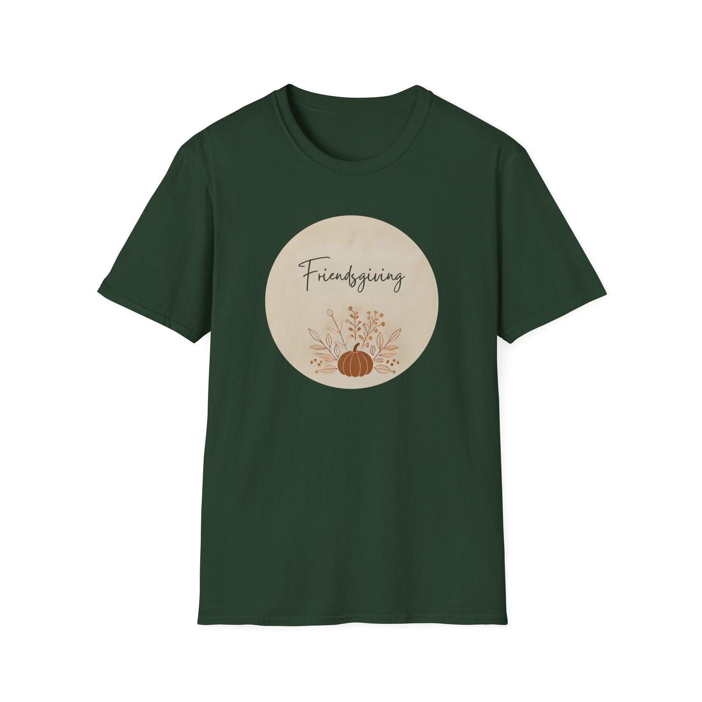 Friendsgiving Vibes - Gather & Give Thanks! 🍂🍁 - Unisex T-Shirt - Whippie's