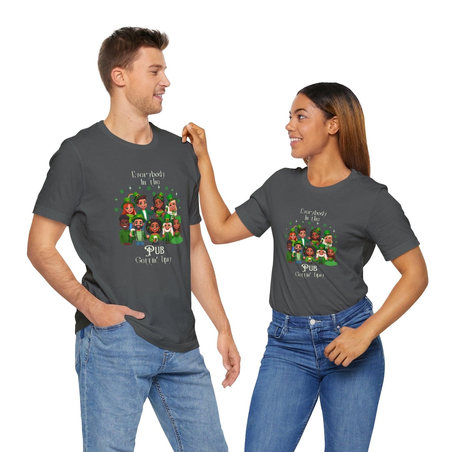 "Everybody in the PUB Gettin' Tipsy" Unisex Jersey Tee - Whippie's