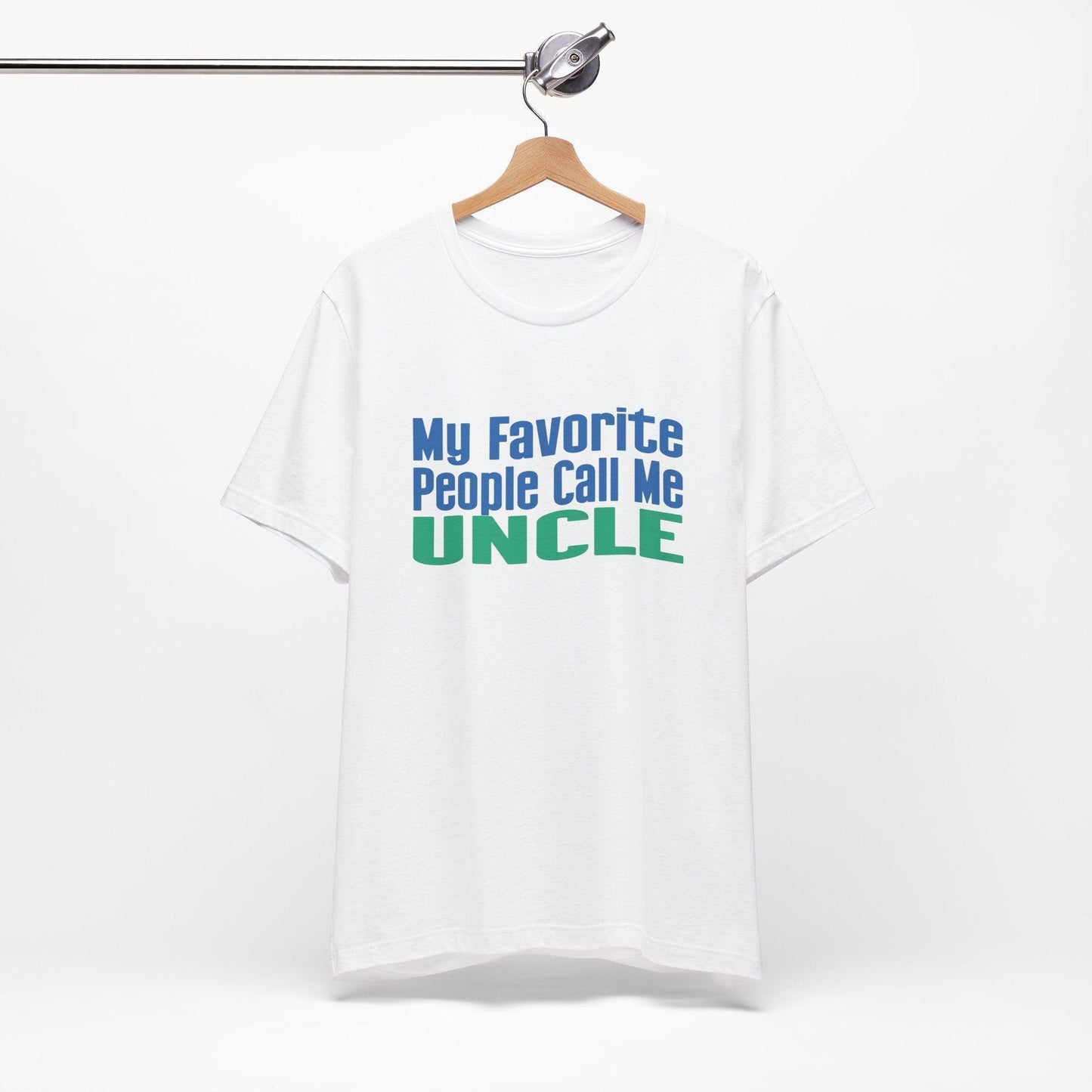 👨👦 My Favorite People Call Me UNCLE 💙 Unisex Tee ✨ The best uncles get promoted to favorite! - Whippie's