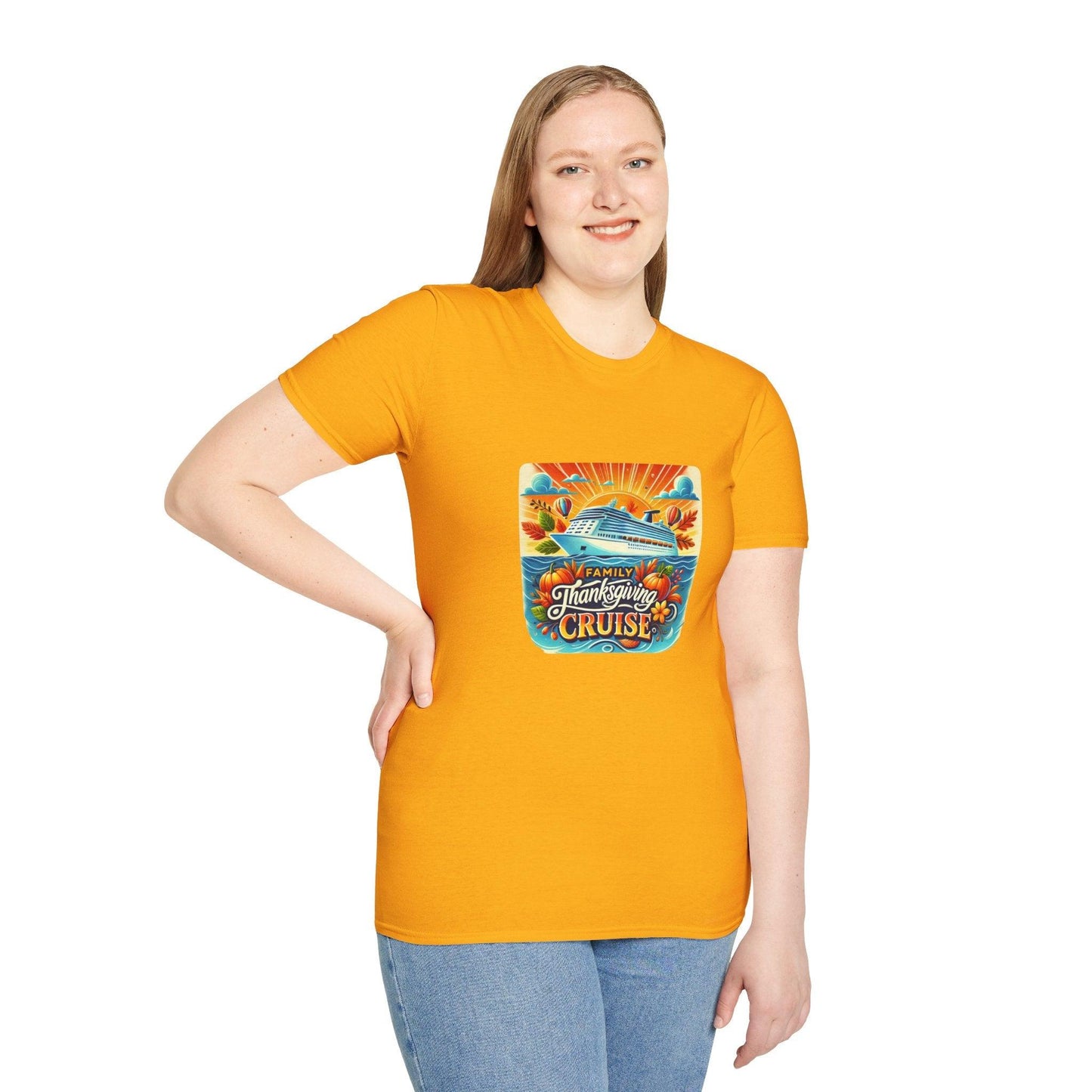 Family Thanksgiving Cruise - Unisex T-Shirt - Whippie's