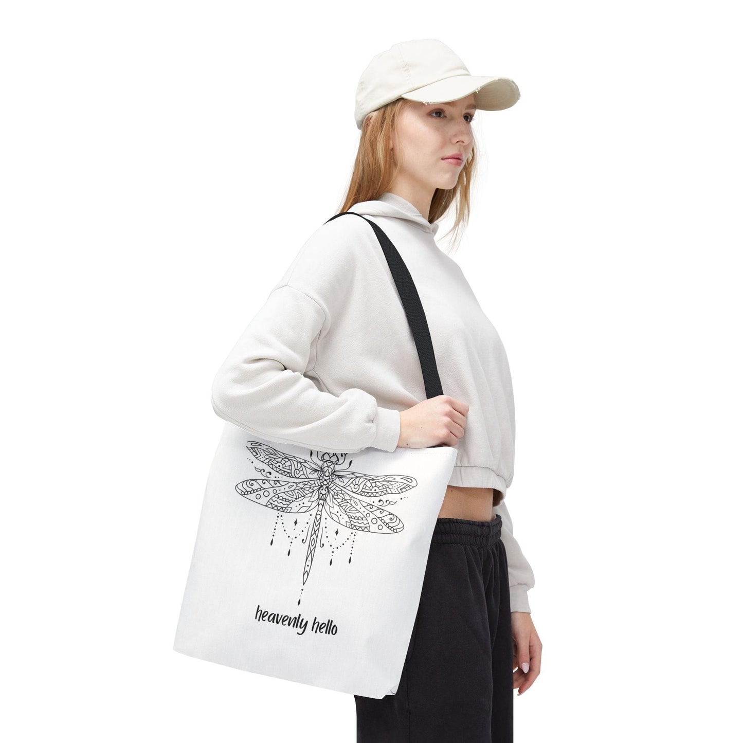 Heavenly Hello Tote Bag - ๐๏ธ Carry a Piece of Heaven with You ๐๏ธ - Whippie's