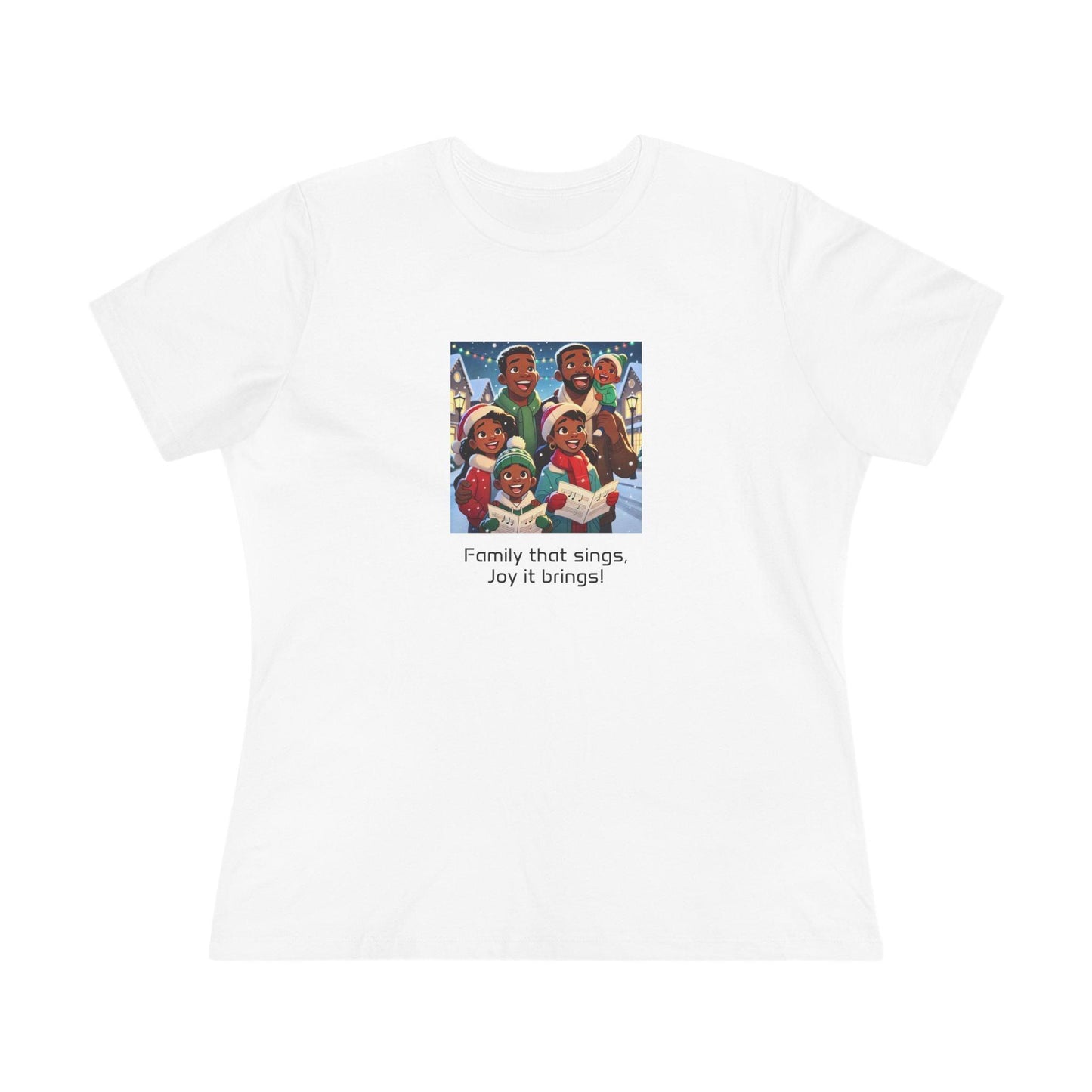 Family that sings, joy in brings! - Women's Softstyle Tee - Whippie's