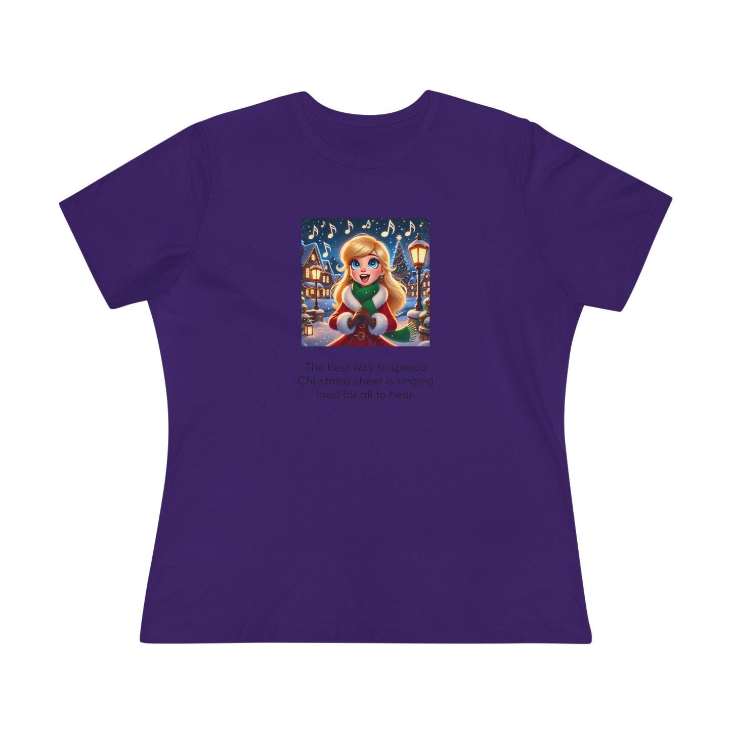 Caroler - Christmas Cheer - LBH Girl - Women's Softstyle Tee - Whippie's