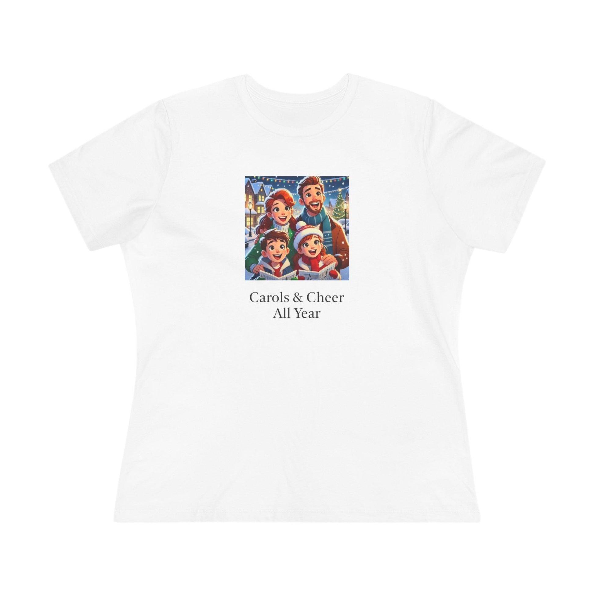 Carols & Cheer All Year - Women's Softstyle Tee - Whippie's
