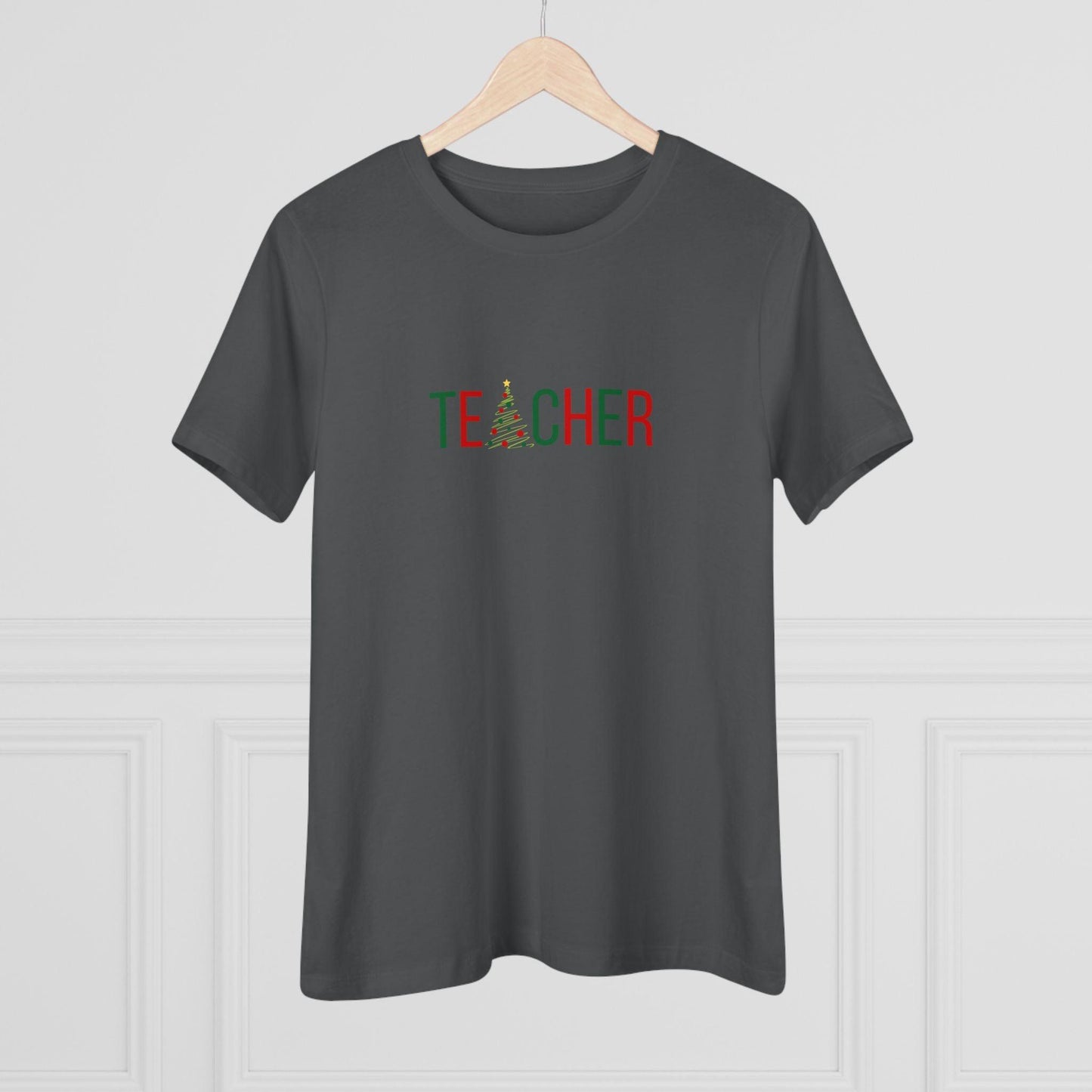 T🎄ACHER Unisex Tee - Happy Holidays from Your Favorite Teacher! 🎁 Women's Softstyle Tee - Whippie's