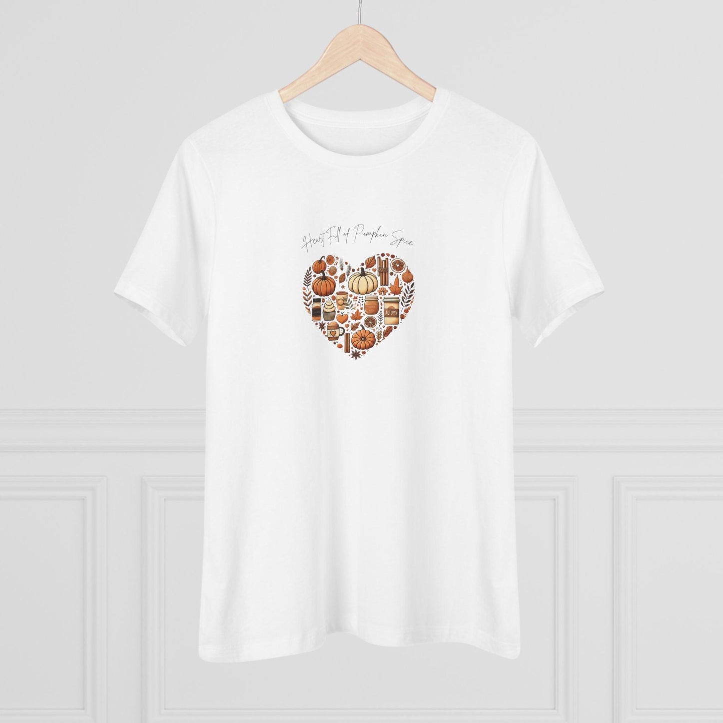 Heart Full of Pumpkin Spice - Women's Softstyle Tee - Whippie's