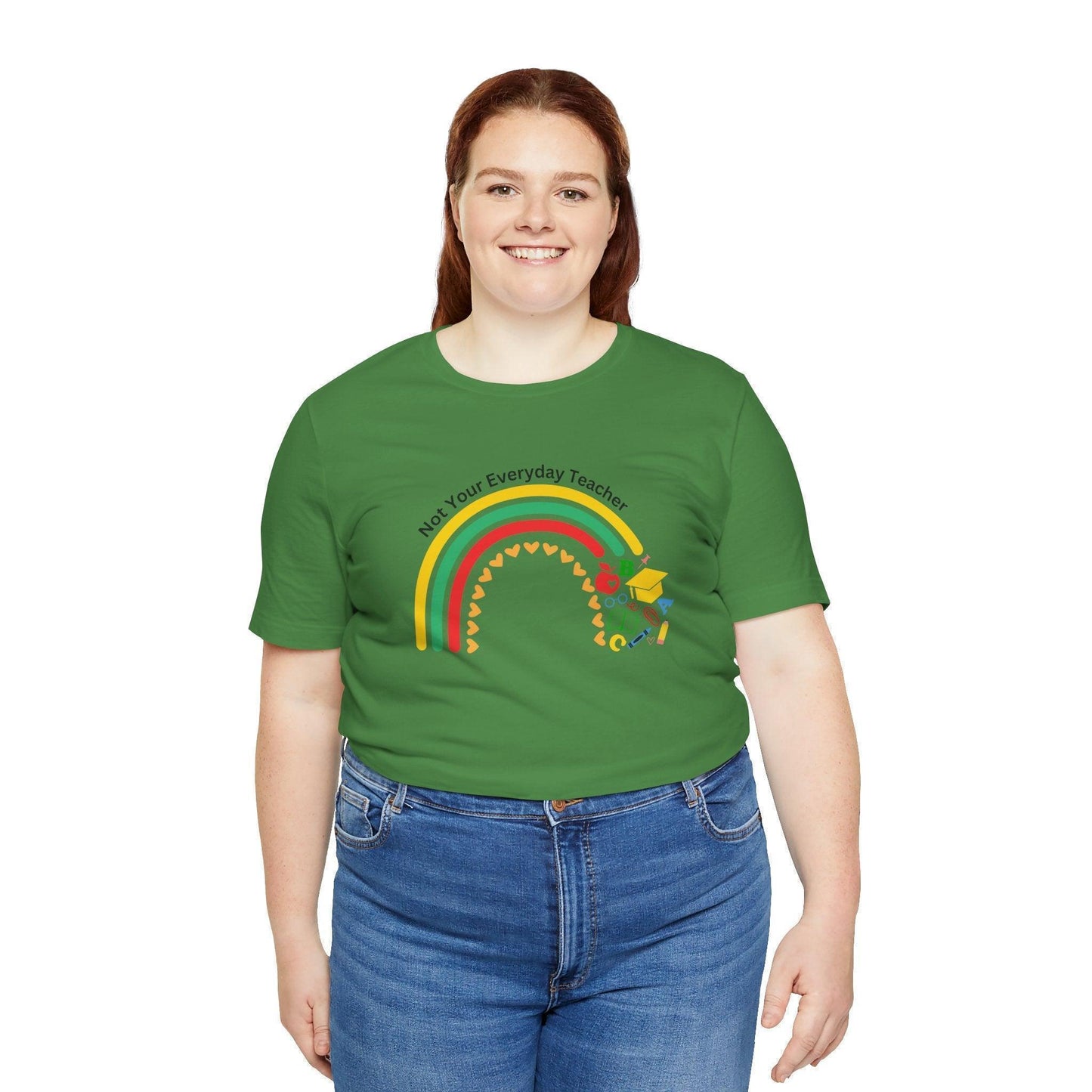 🌈 Not Your Everyday Teacher ❤️ Unisex Jersey Tee ✨ - Whippie's