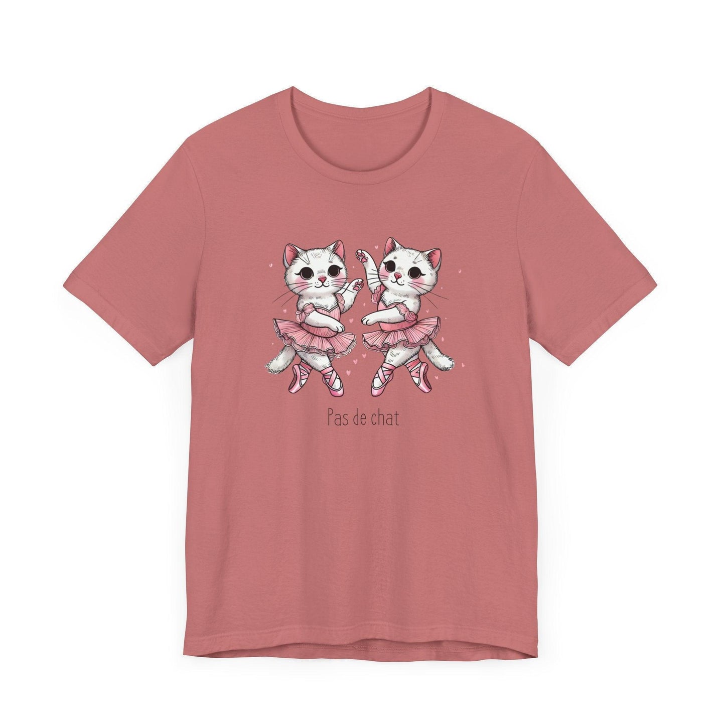 🐈⬛ Pas de Chat 🩰 Unisex Jersey Tee ✨ - Whippie's