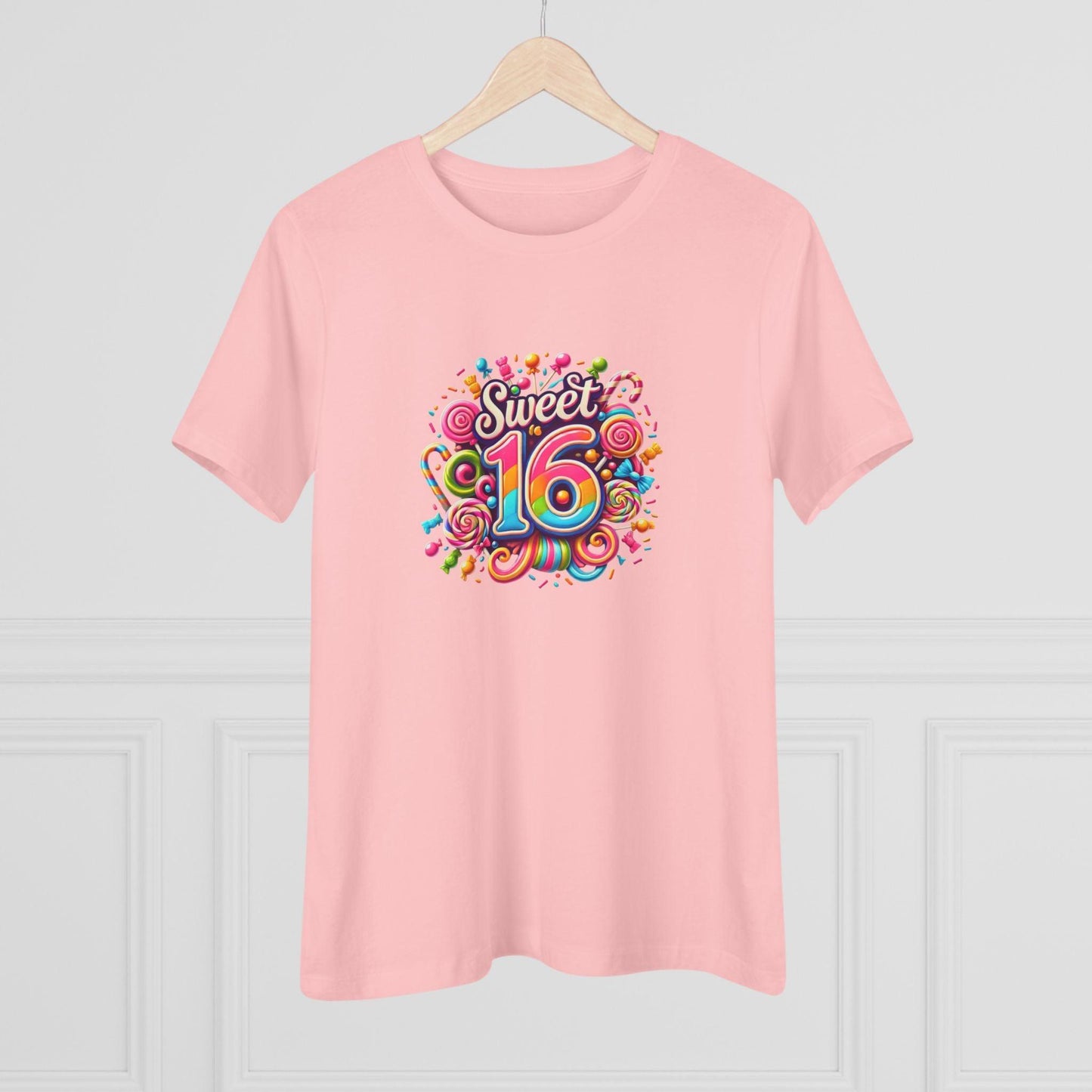 Sweet 16 Tee - Let's Celebrate! 🎉🍭 - Women's Softstyle Tee - Whippie's