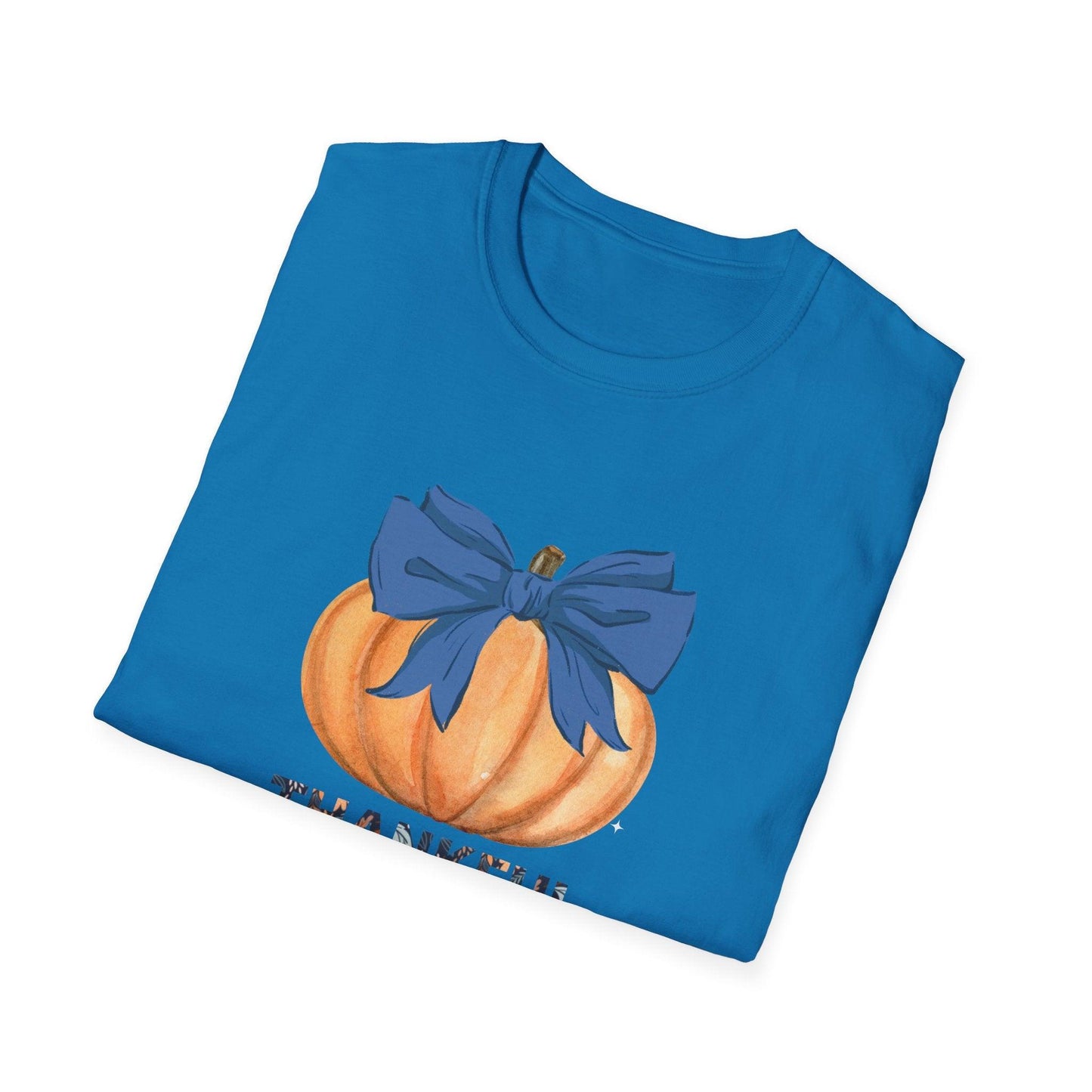 Thankful Pumpkin Tee - A Heart Full of Gratitude! 🧡💙 Unisex Tee - Whippie's
