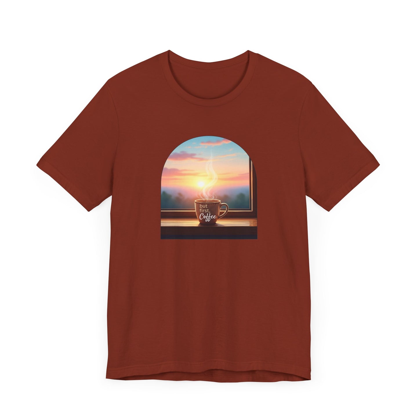 But First, Coffee - Unisex Jersey Tee - Whippie's