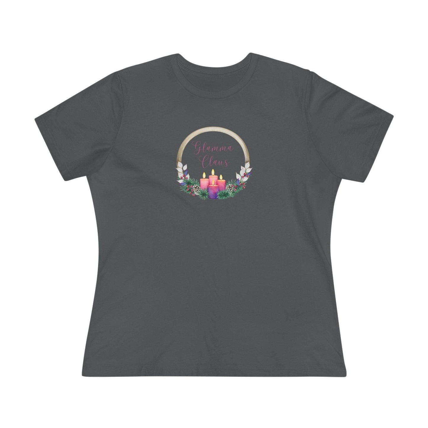 Glamma Claus - Christmas Cheer! 🤶🎄 - Women's Softstyle Tee - Whippie's