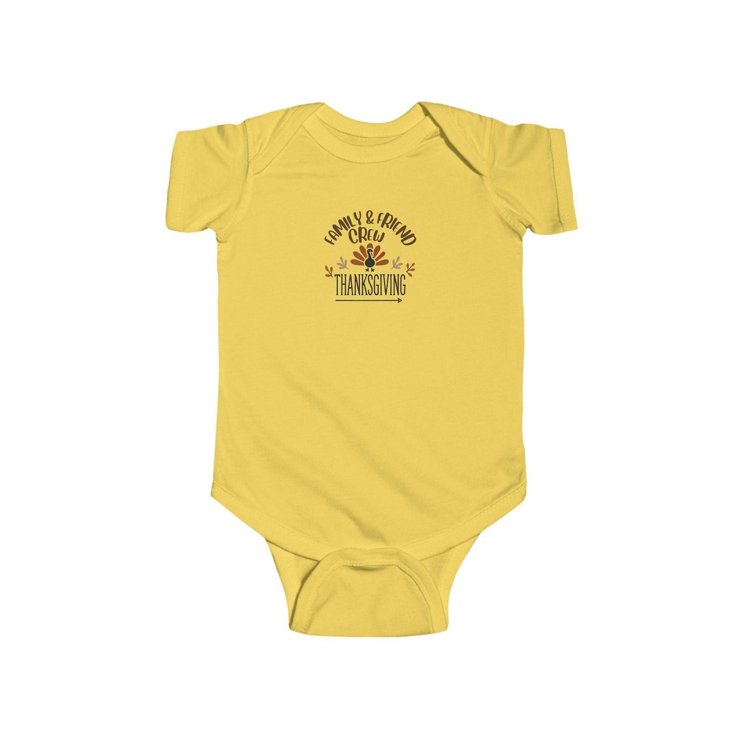 Thanksgiving Family & Friend Crew - Infant Fine Jersey Bodysuit - Whippie's