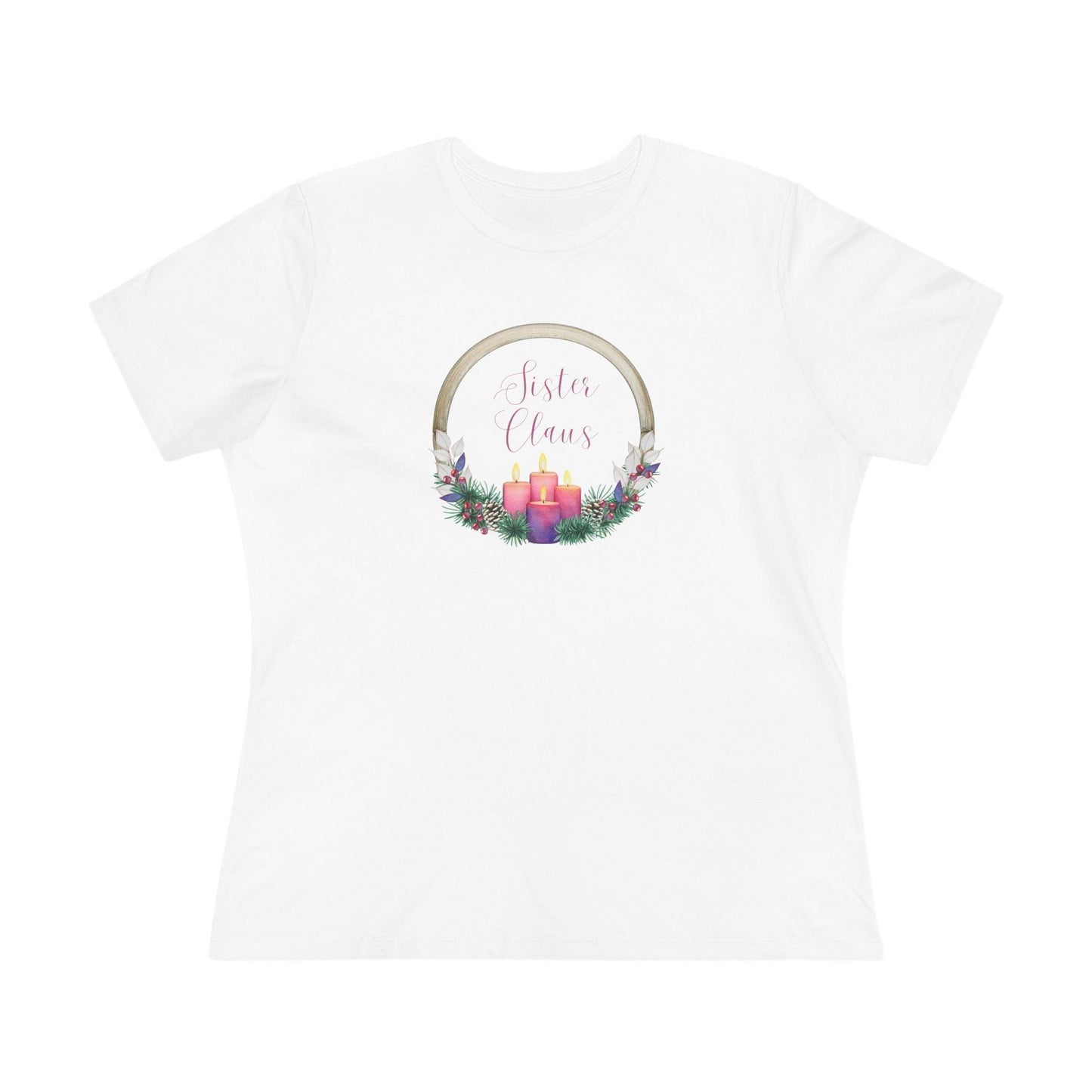 Sister Claus - Christmas Cheer! 🤶🎄 Women's Softstyle Tee - Whippie's