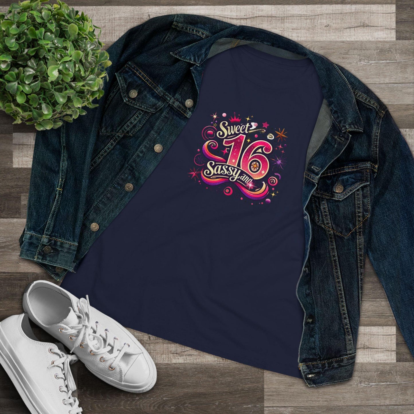 Sweet, Sassy, and 16 - Celebrate in Style! 🎉 - Women's Softstyle Tee - Whippie's