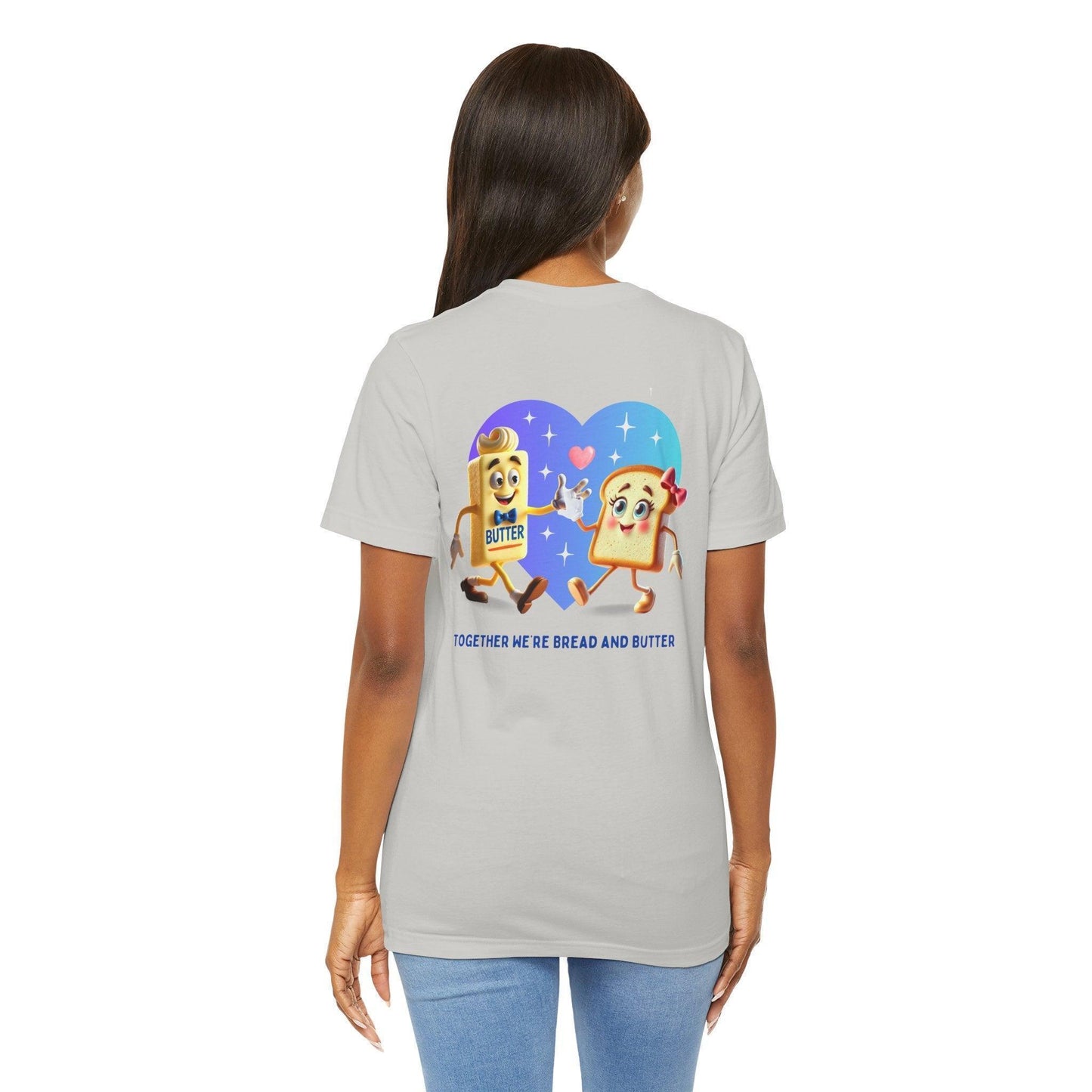 ๐ You're the Butter to My Bread! ๐ง Unisex Jersey Tee โจ The perfect match! - Personalizable - Whippie's