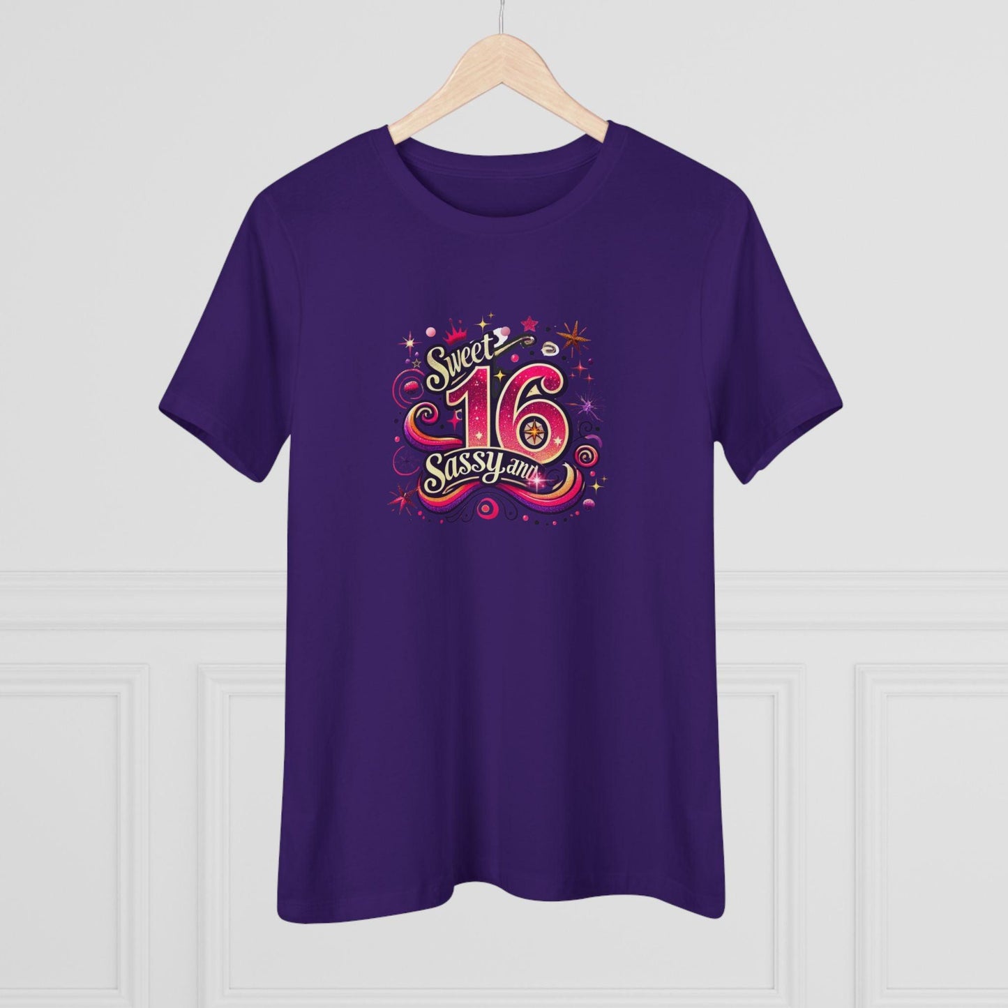 Sweet, Sassy, and 16 - Celebrate in Style! 🎉 - Women's Softstyle Tee - Whippie's