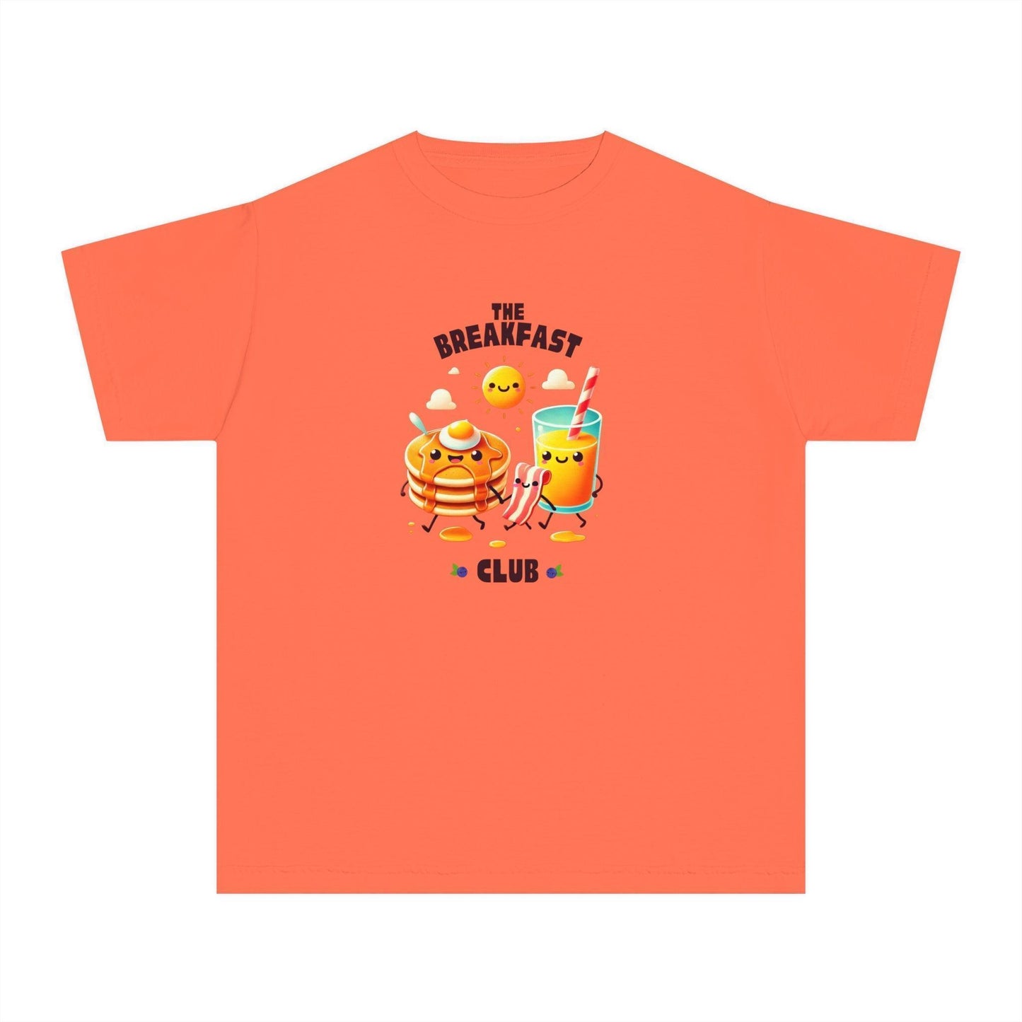 🥞 Breakfast Club 🍳 Youth Midweight Tee ☀️ Rise and shine, breakfast time! - Whippie's
