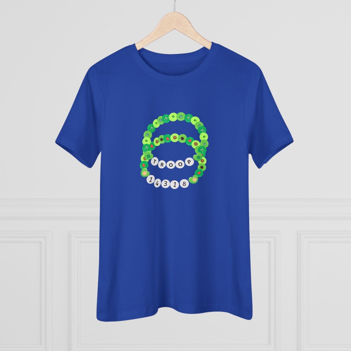Girl Scout Troop Bracelet Tee - Women's - ✨ Show Your Troop Pride! ✨ - Whippie's