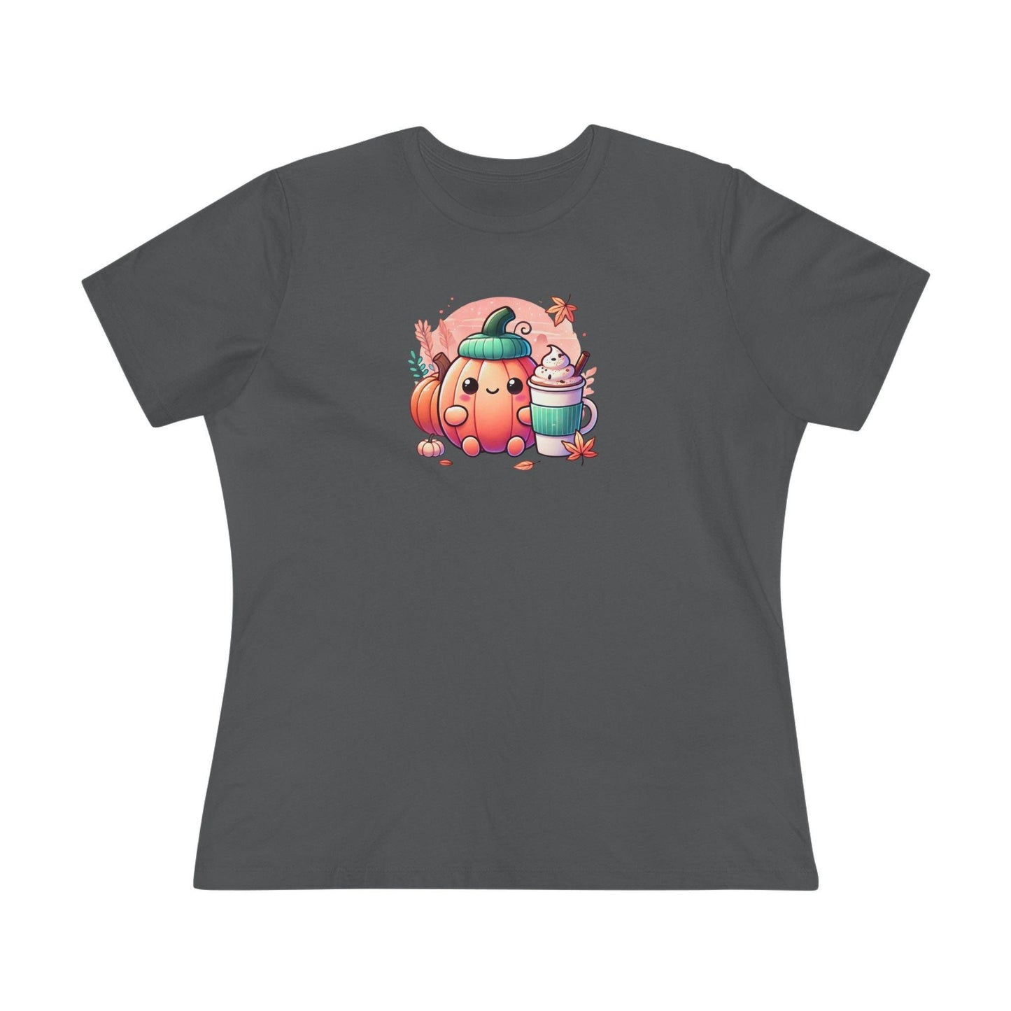 Cute Pumpkin - Pumpkin Spice Latte - Women's Softstyle Tee - Whippie's