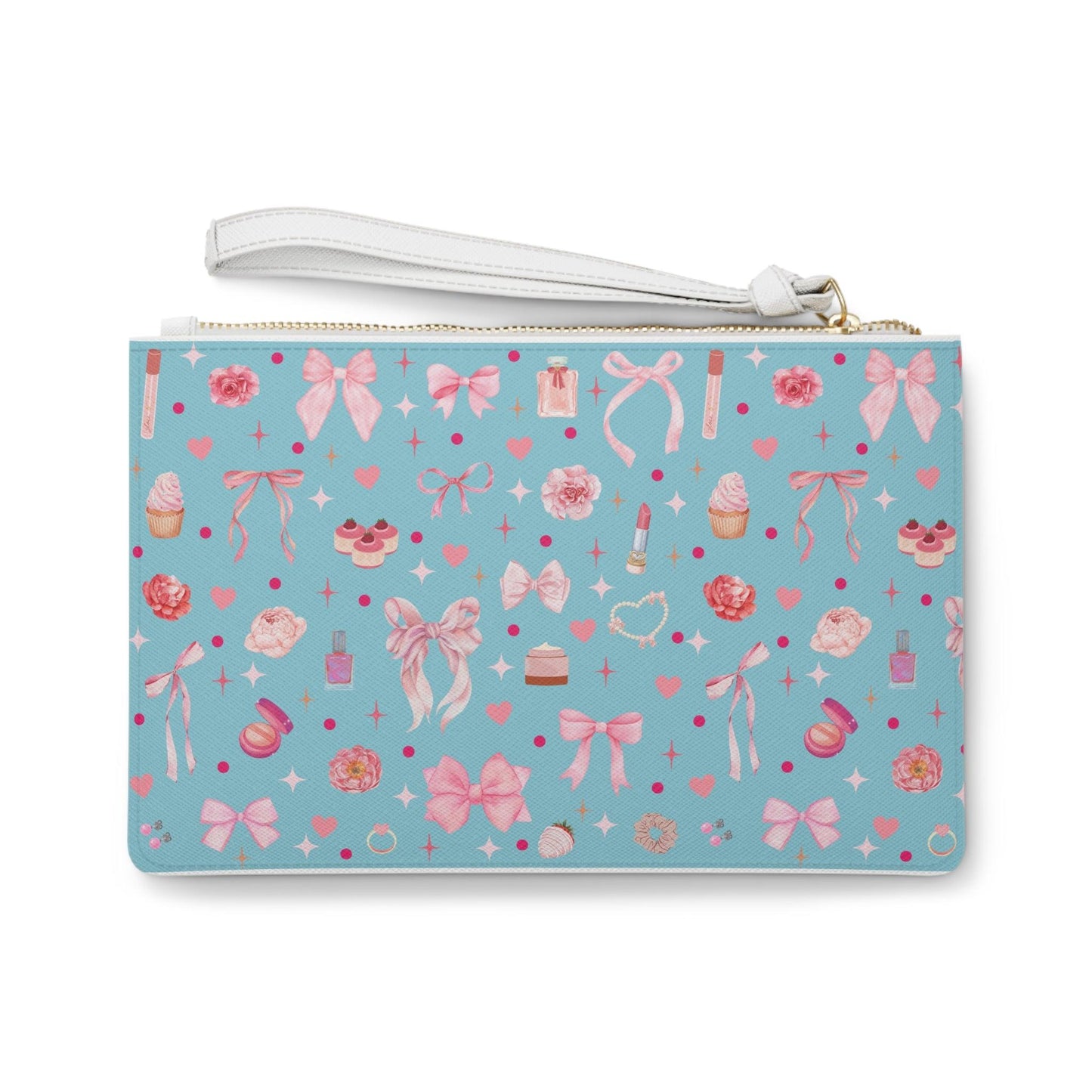 Pretty in Pink Clutch Bag - 🎀 Carry Your Essentials in Style! 🎀 - Whippie's
