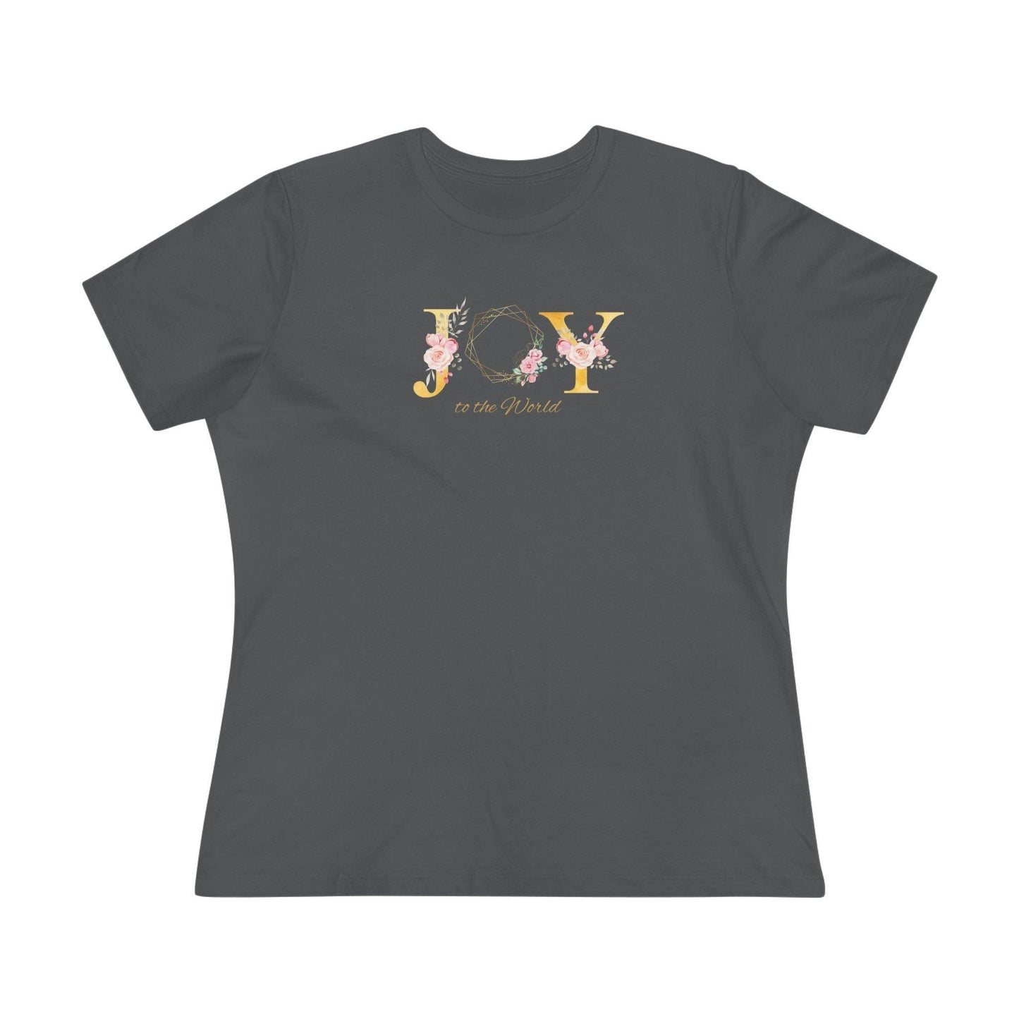 JOY to the World Women's Softstyle T-Shirt 🎄🌎💐 ✨ - Whippie's