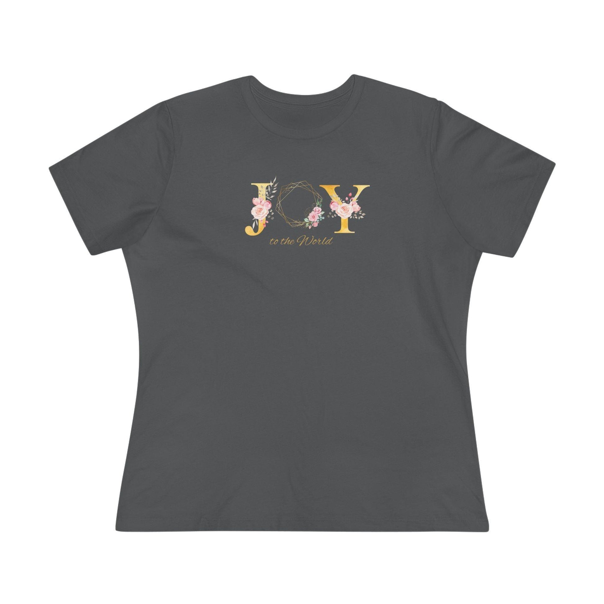 JOY to the World Women's Softstyle T-Shirt 🎄🌎💐 ✨ - Whippie's