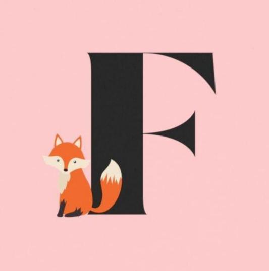 Alphabet Adventures: Letter F - Fox Toddler T-shirt - Whippie's