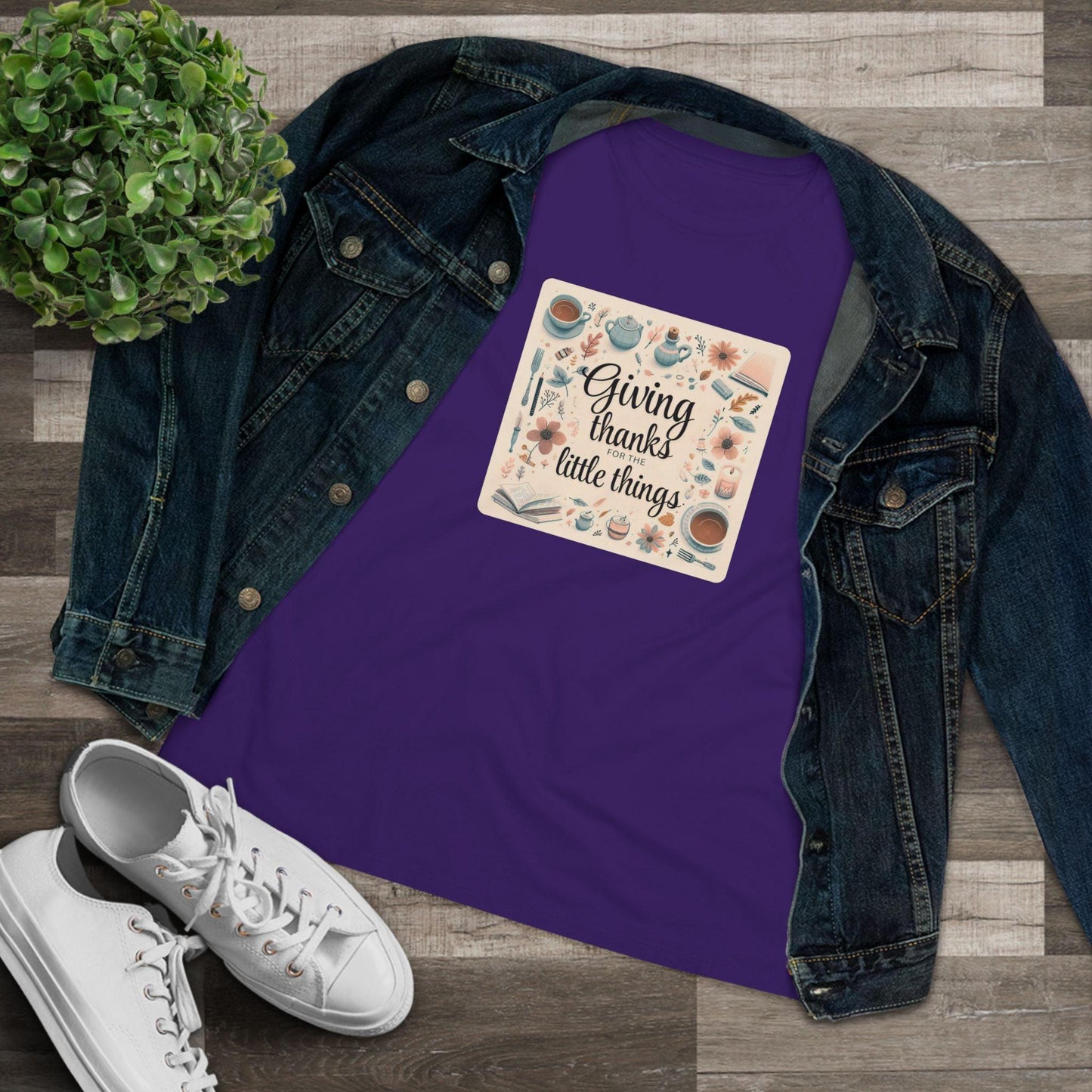 Giving Thanks for the Little Things - Women's Softstyle Tee - Whippie's