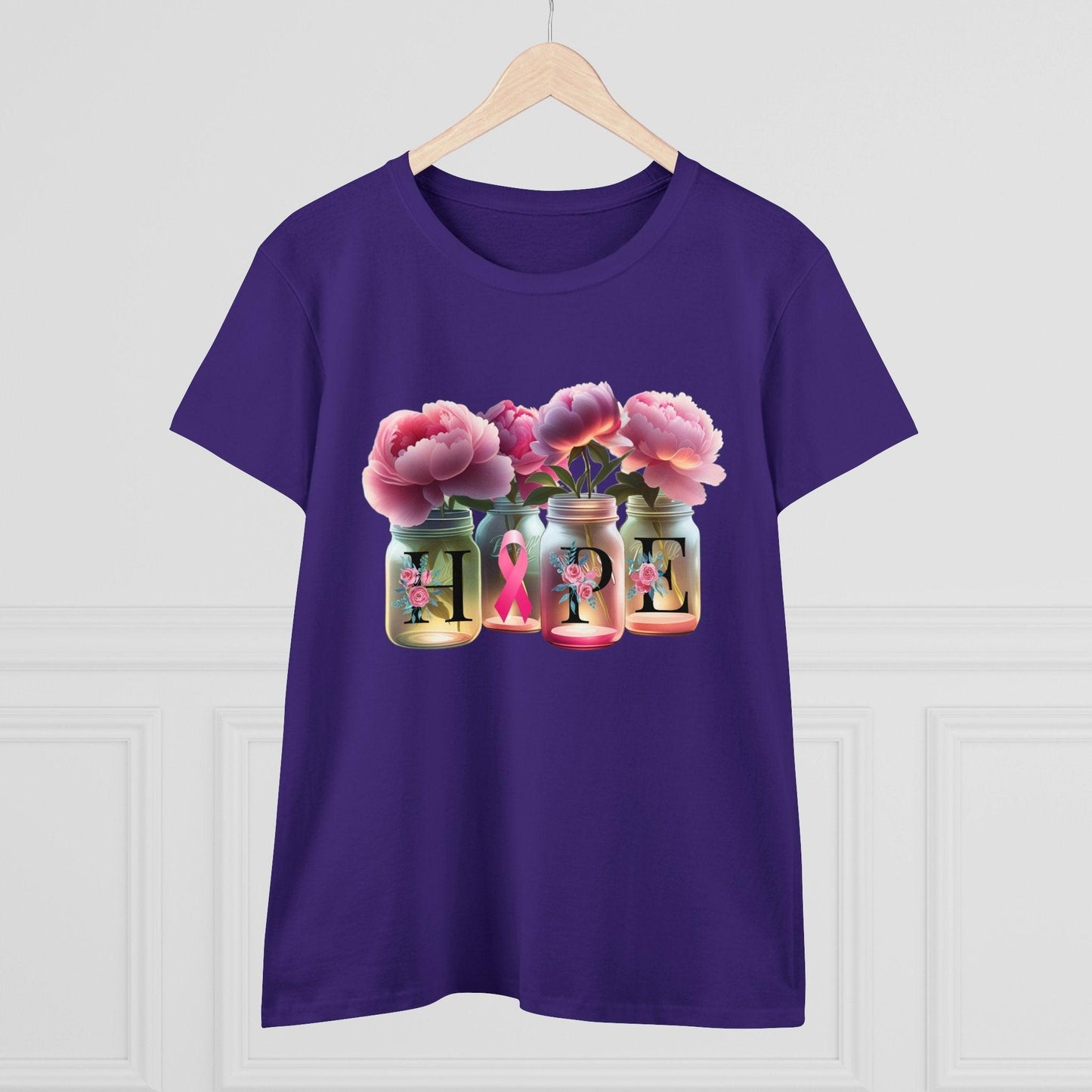 🌸 HOPE 🎀 Women's Tee 💖 A symbol of strength and resilience. - Whippie's
