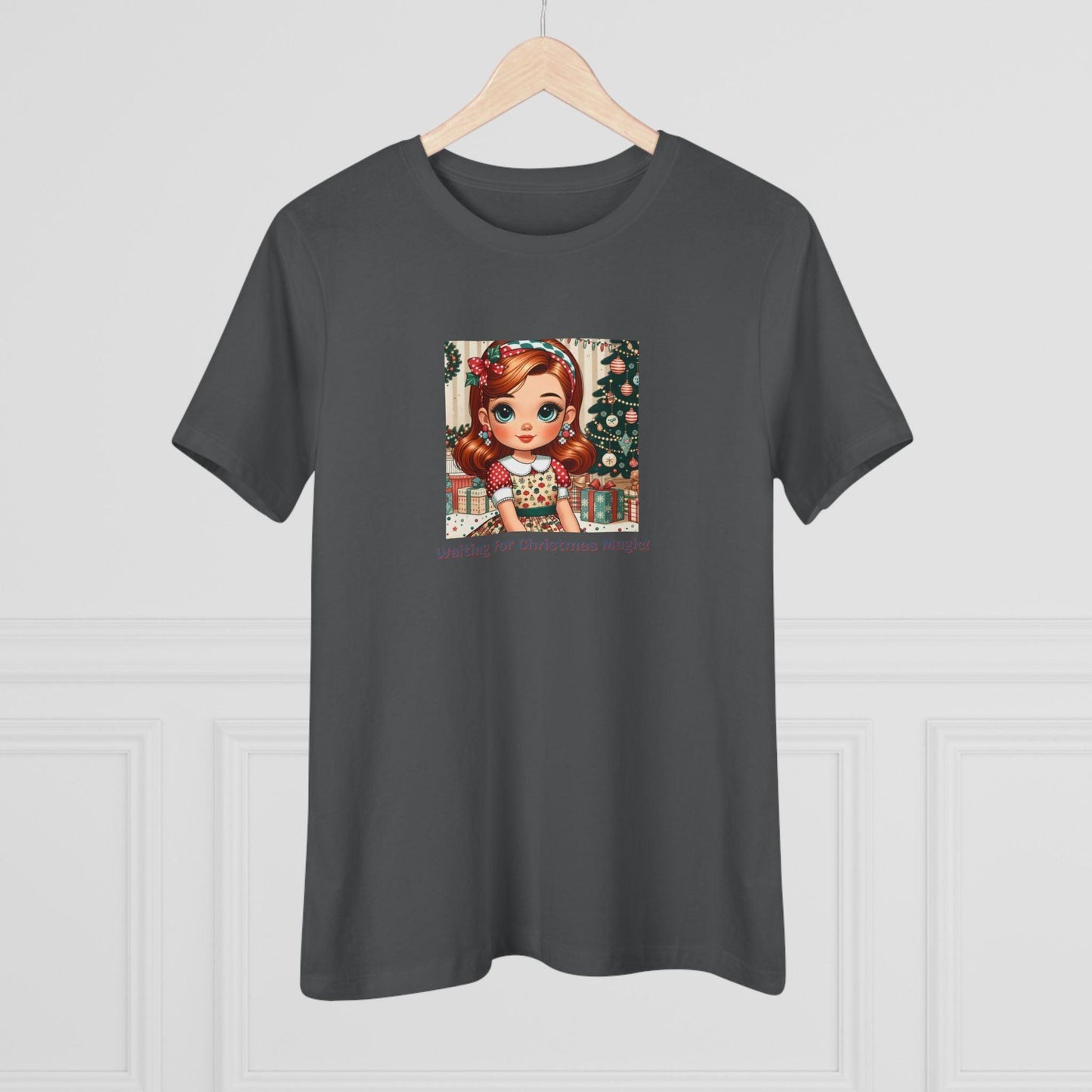 Waiting for Christmas Magic! - Women's Softstyle Tee - Whippie's