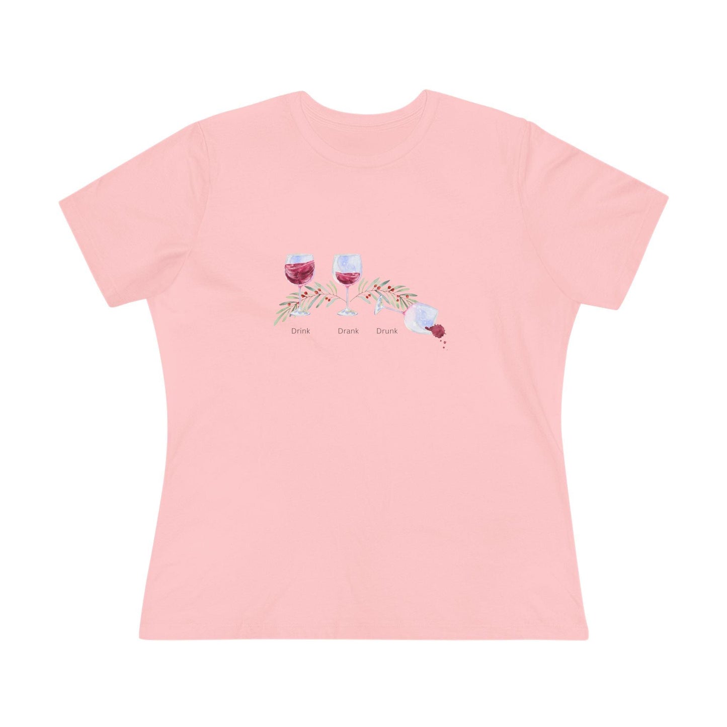 Drink, Drank, Drunk - Christmas Edition - 'Tis the Season to be Tipsy! 🍷🎄 - Women's Softstyle Tee - Whippie's