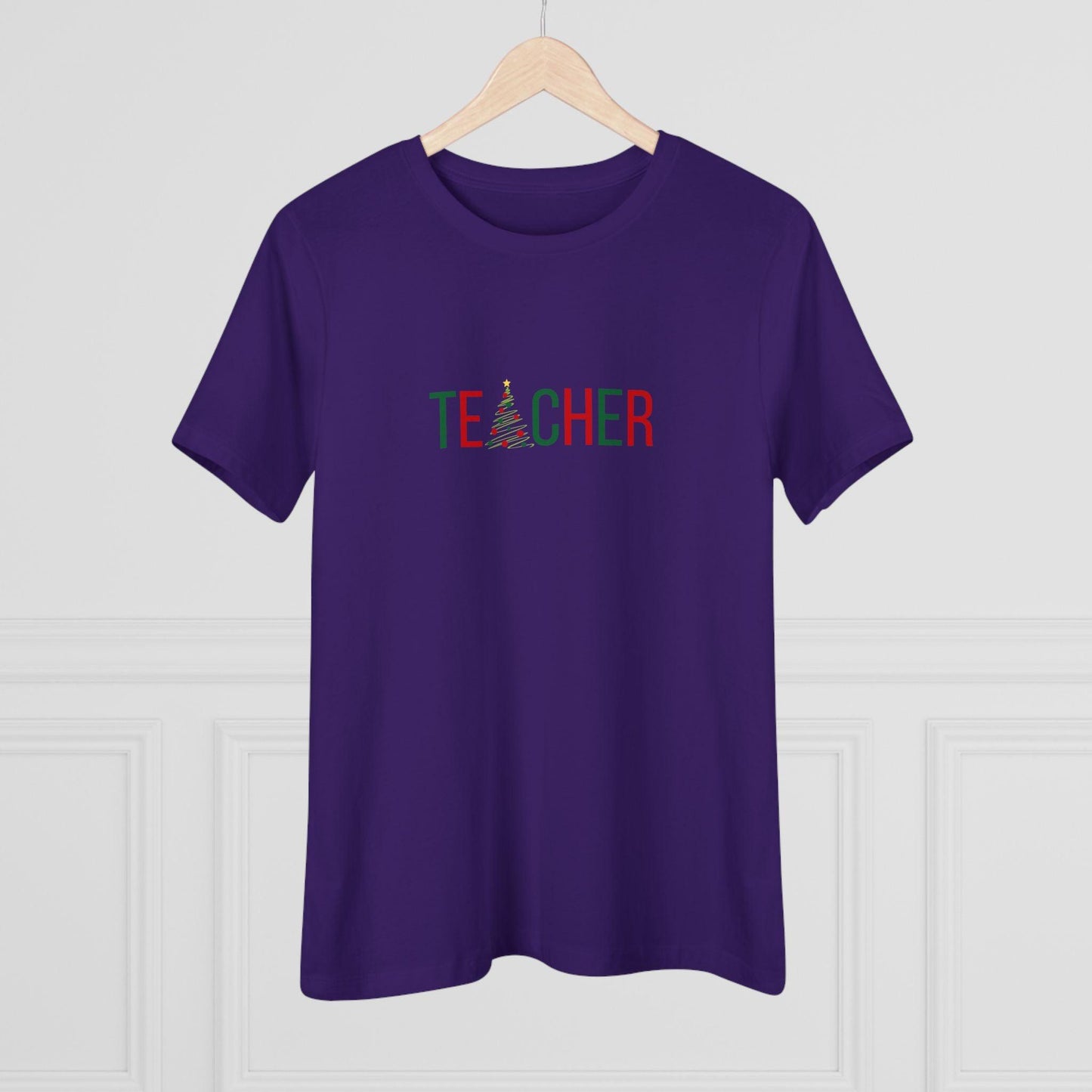 T🎄ACHER Unisex Tee - Happy Holidays from Your Favorite Teacher! 🎁 Women's Softstyle Tee - Whippie's