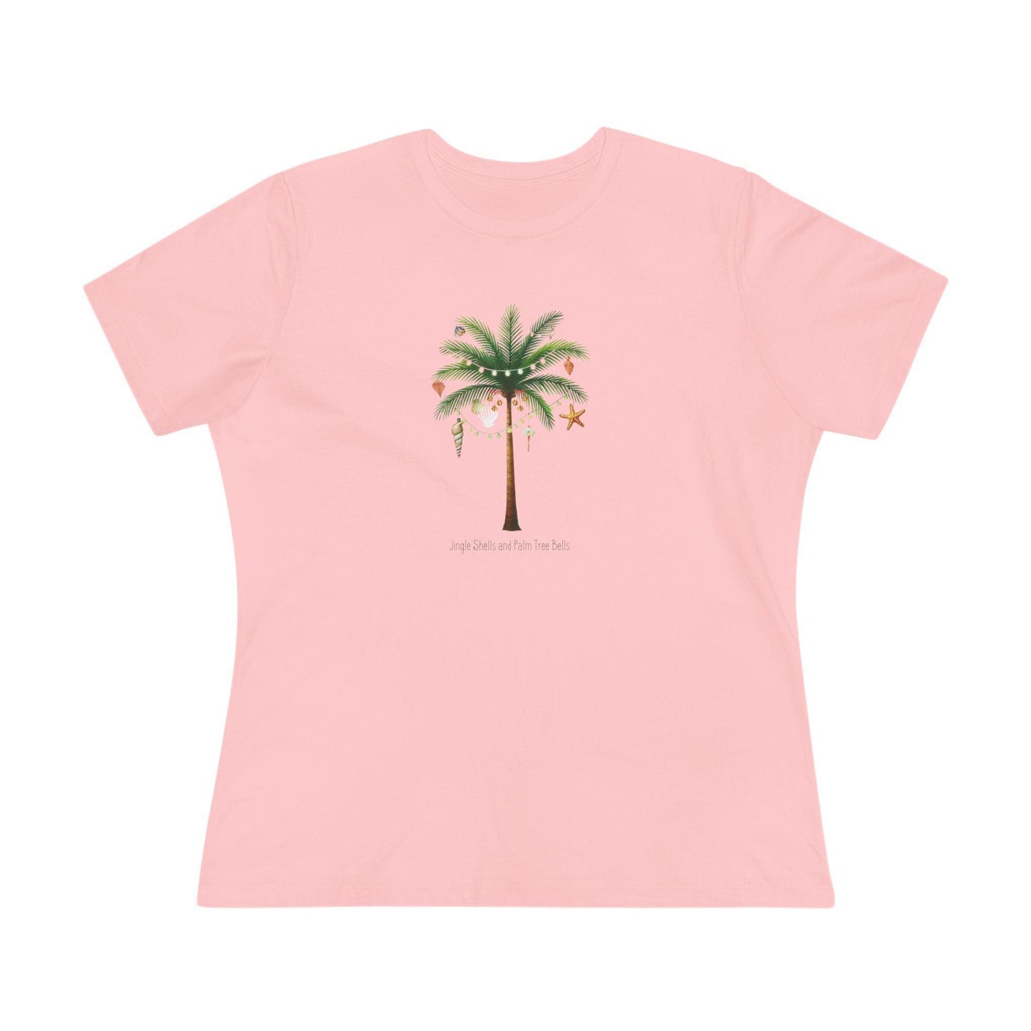 🌴 Jingle Shells & Palm Tree Bells 🐚 Women's Tee ☀️ - Whippie's