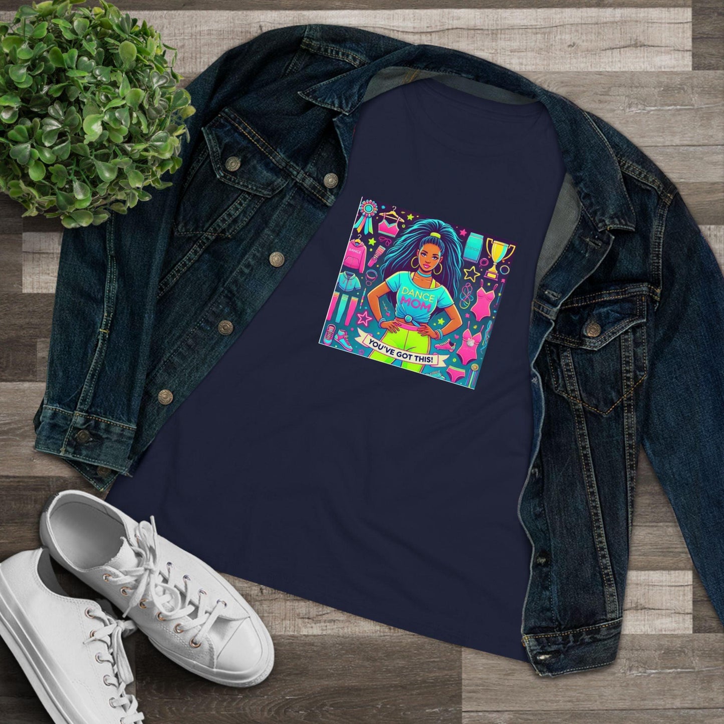 Dance Mom Magic (Young Black Mom) - A Colorful Celebration 🌈 - Whippie's