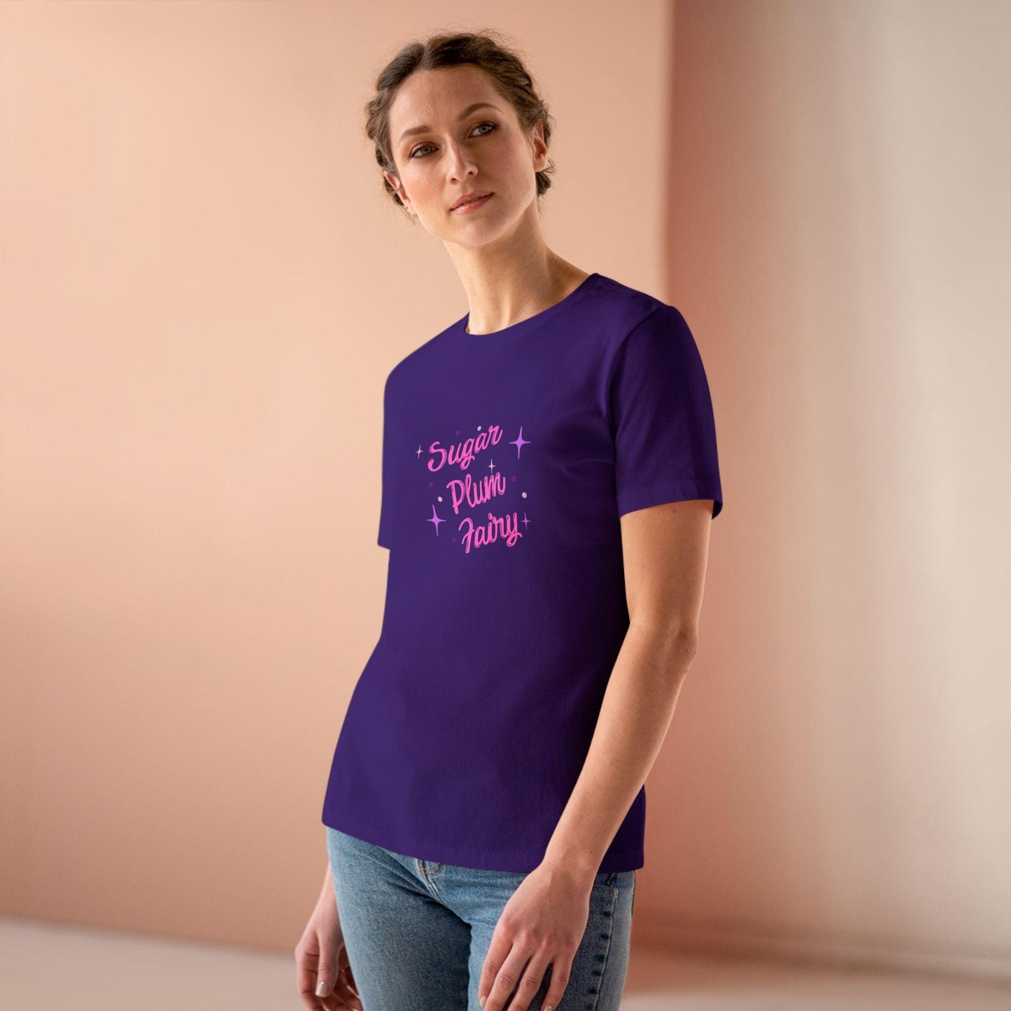 Sugar Plum Fairy - Dance Through the Holidays! ✨🩰 Women's Softstyle Tee - Whippie's