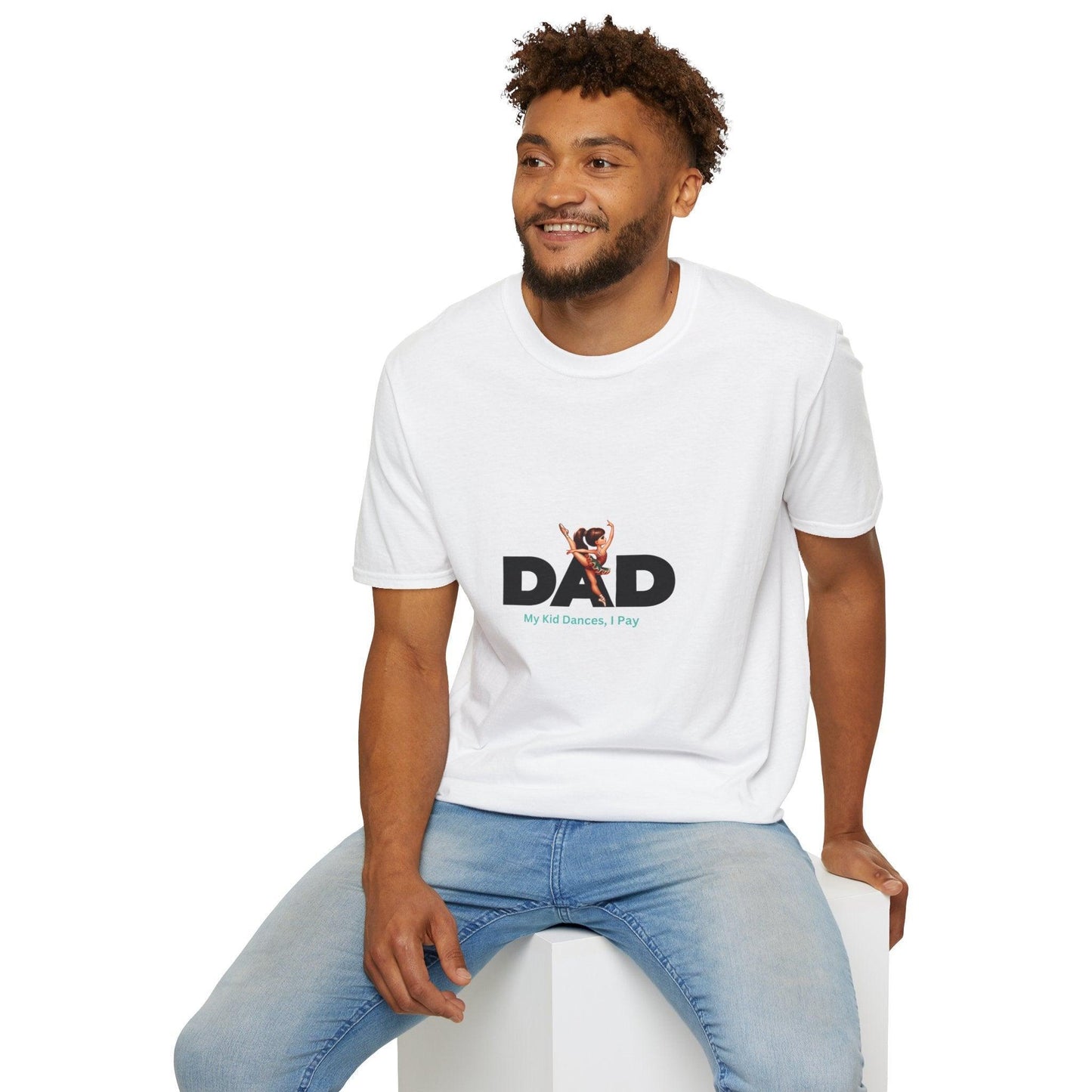 Dance Dad: Brunette Dancer T-Shirt - Whippie's
