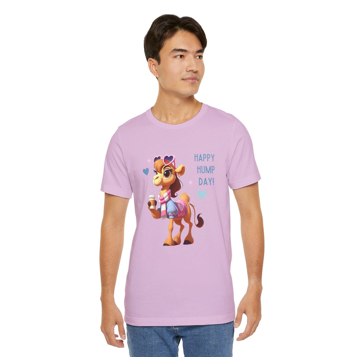 Happy Hump Day - Unisex Jersey Tee - 🐪 Celebrate the Midweek Hump with a Smile! 🐪 - Whippie's