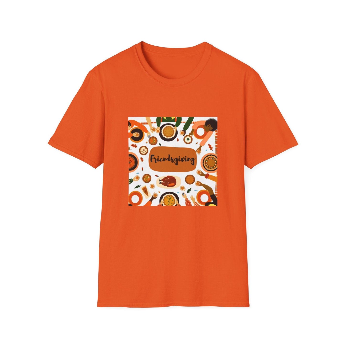 Friendsgiving Feast - Gather 'Round the Table šš¦ - Unisex T-Shirt - Whippie's