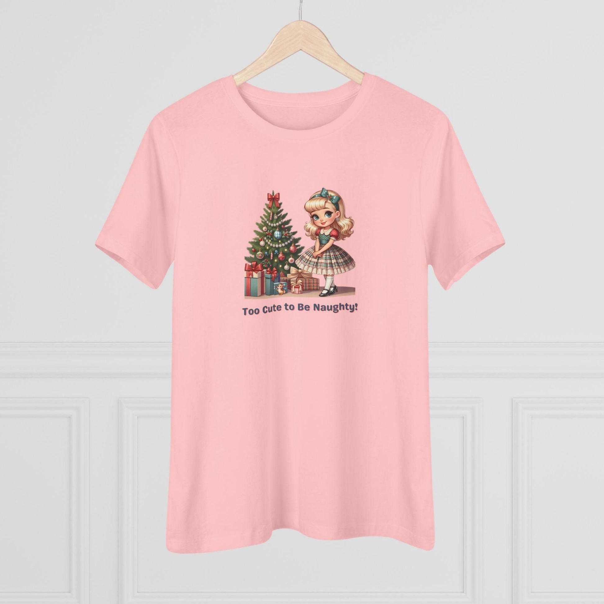 Too Cute to be Naughty - Women's Softstyle Tee - Whippie's