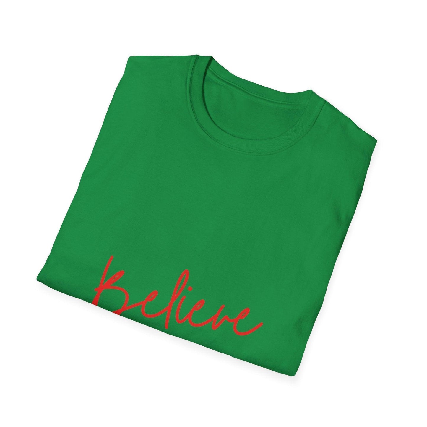 Believe โจ Spread the Magic of Christmas! ๐
๐ - Unisex Softstyle T-shirt - Whippie's