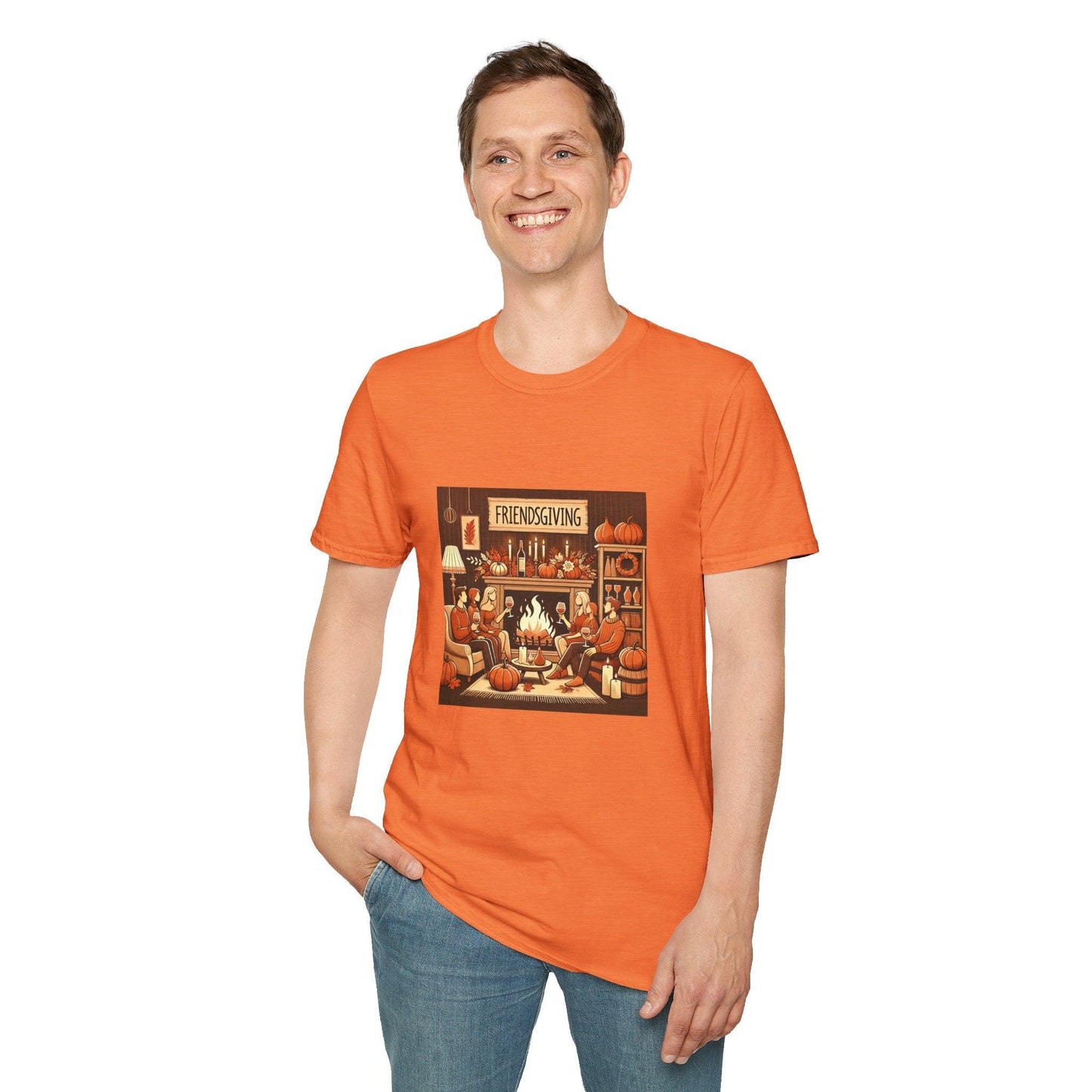 Friendsgiving Vibes - Gather & Give Thanks! š·š Unisex T-Shirt - Whippie's