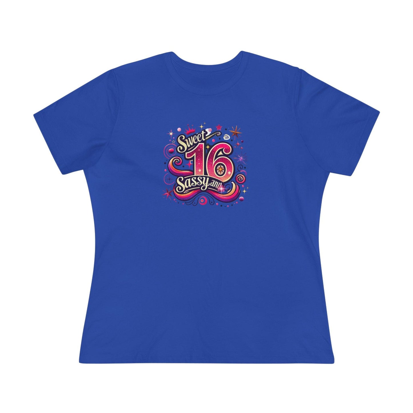 Sweet, Sassy, and 16 - Celebrate in Style! 🎉 - Women's Softstyle Tee - Whippie's