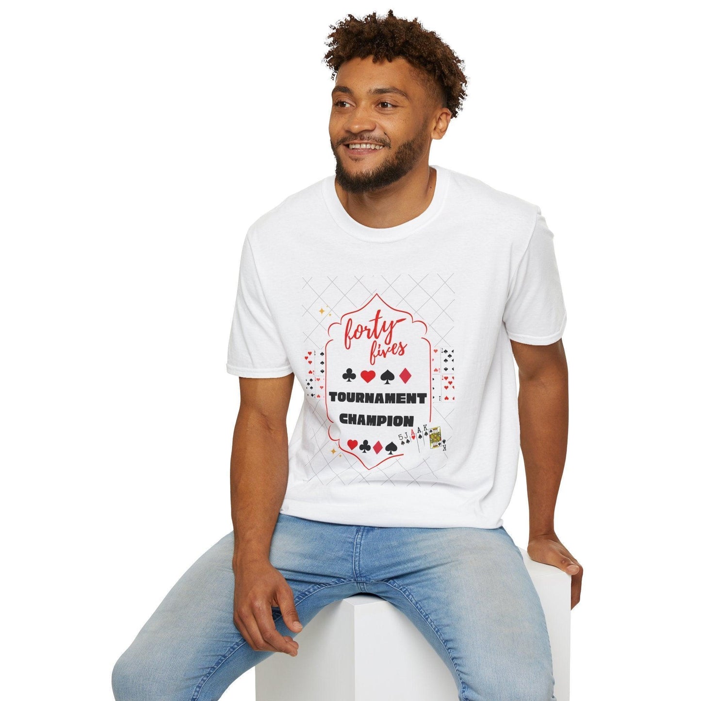 Forty-Fives Tournament Champion - Unisex T-Shirt - Whippie's