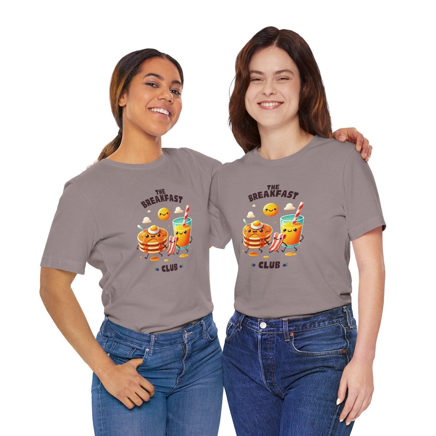 🥞 Breakfast Club 🍳 Unisex Jersey Tee ☀️ Rise and shine, breakfast time! - Whippie's