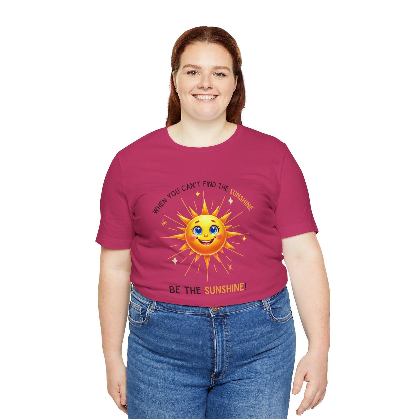 Be the Sunshine - Unisex Jersey Tee - ☀️ Let Your Inner Light Shine! ☀️ - Whippie's